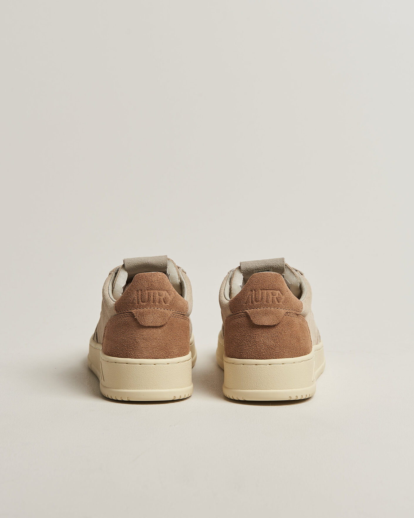 Herr | Sneakers | Autry | Medalist Low Suede Mix Sneaker Brown/Beige/White
