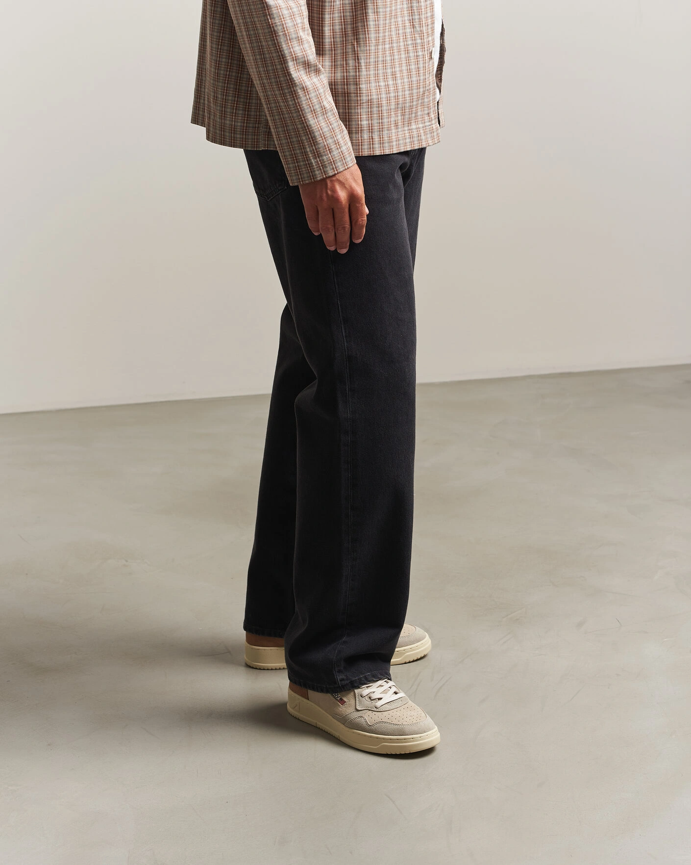 Herr | Sneakers | Autry | Medalist Low Suede Mix Sneaker Brown/Beige/White