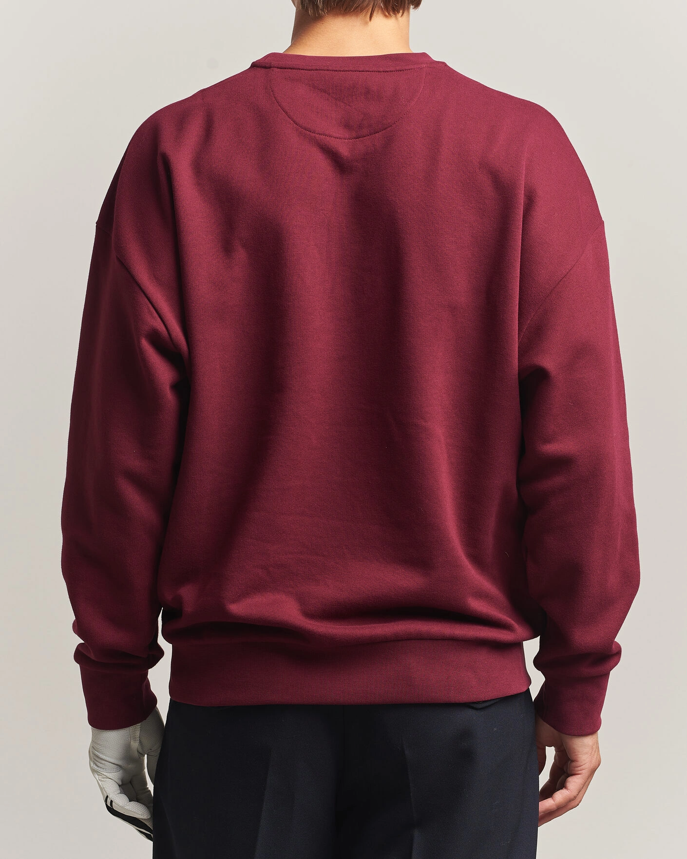 Herr | Tröjor | RLX Ralph Lauren | Polo Ralph Lauren Magic Fleece Bear Sweatshirt Classic Wine