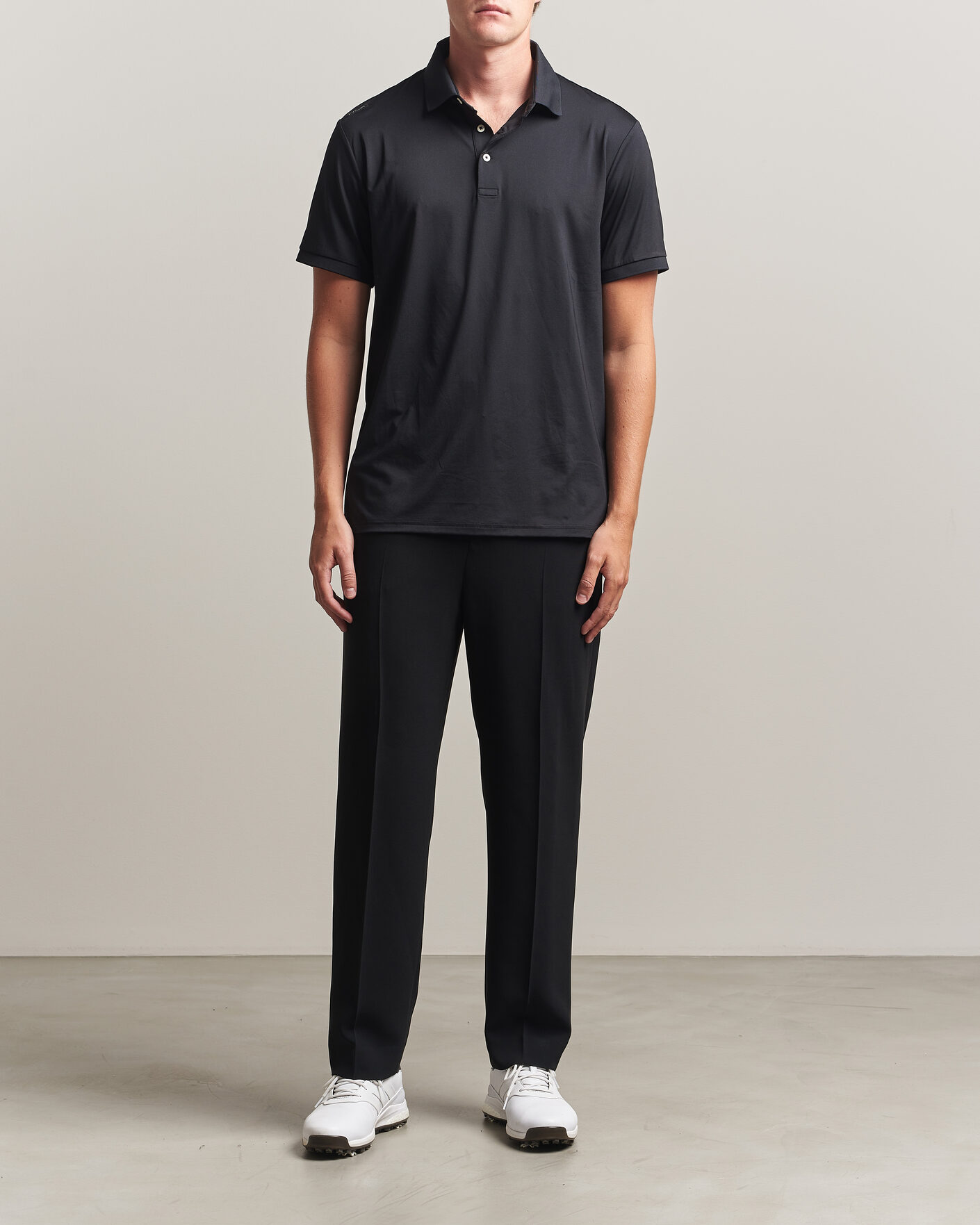 Herr | Golfkläder | Polo Ralph Lauren | Airflow Polo Polo Black