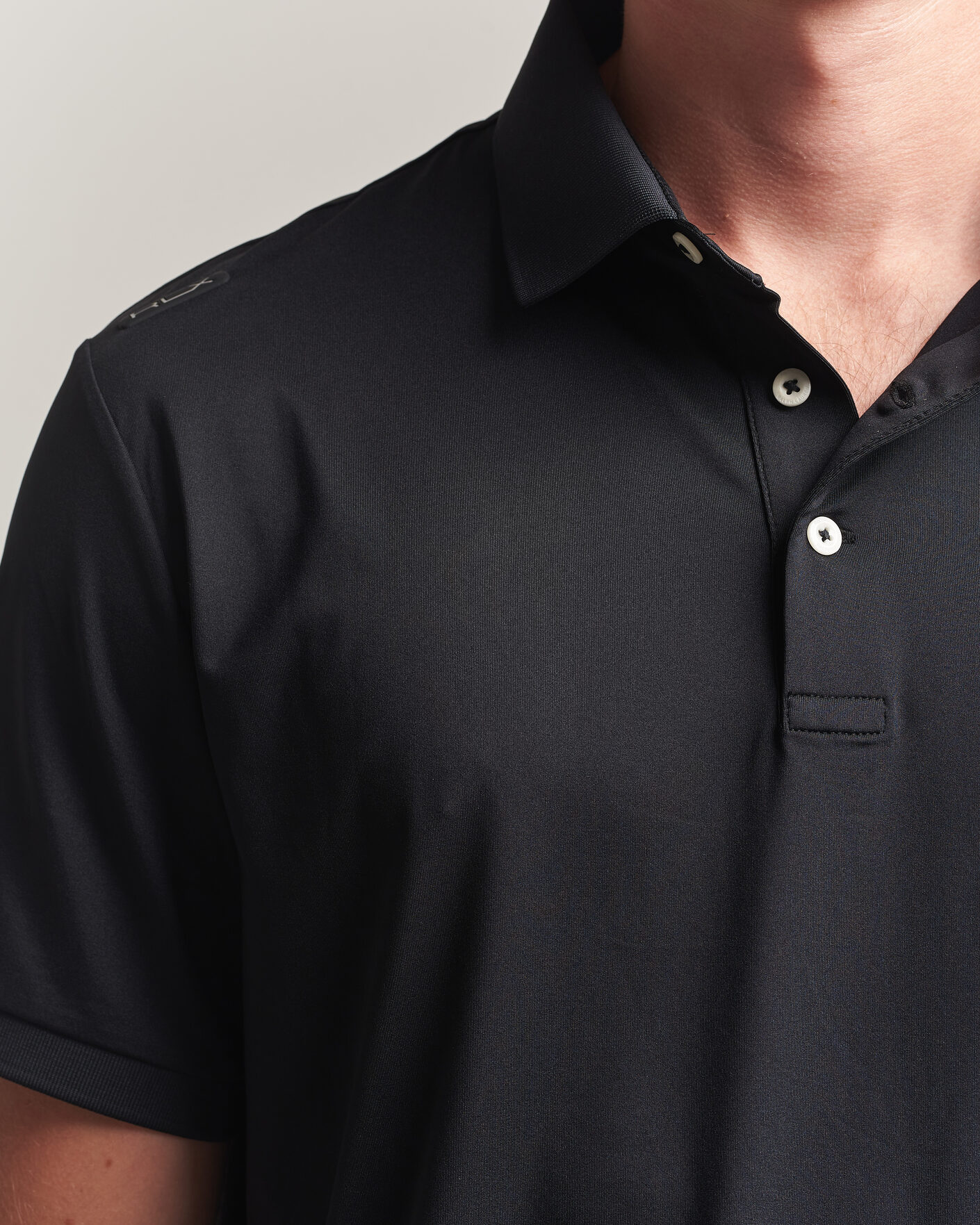 Herr | Golfkläder | Polo Ralph Lauren | Airflow Polo Polo Black