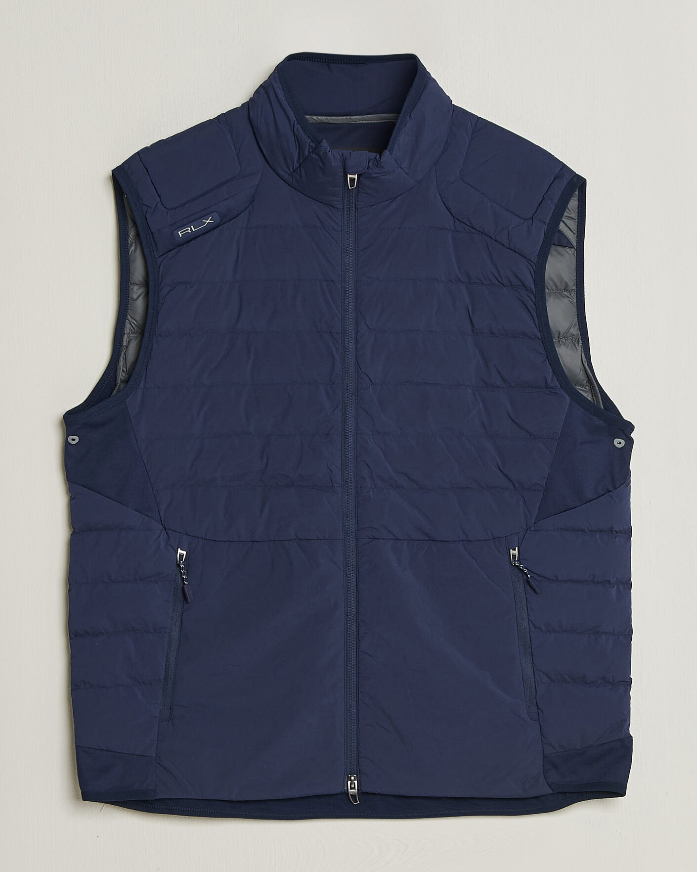 Herr | Golfkläder | RLX Ralph Lauren | Full Zip Golf Vest Refined Navy