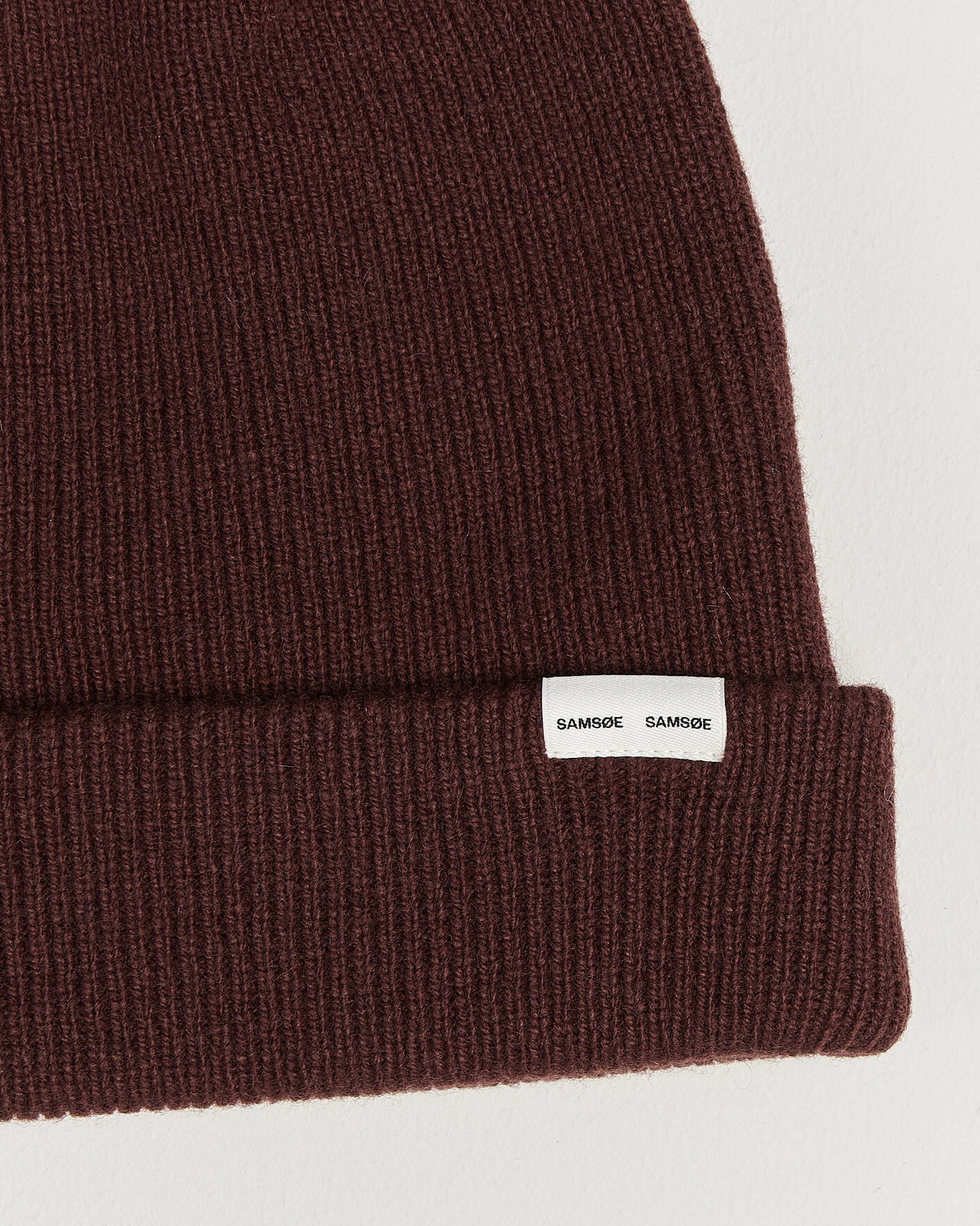 Herr | Mössor | Samsøe Samsøe | The Wool Beanie Bitter Chocolate