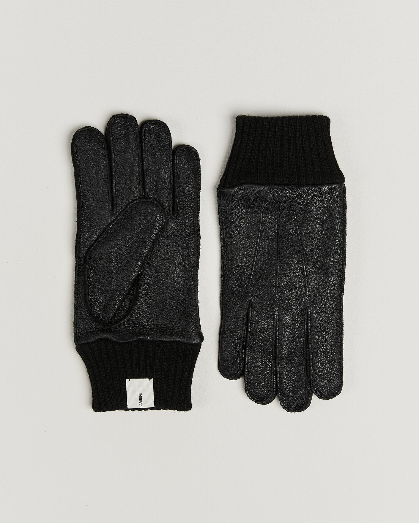 Herr | Handskar | Samsøe Samsøe | Floki Leather Gloves Black