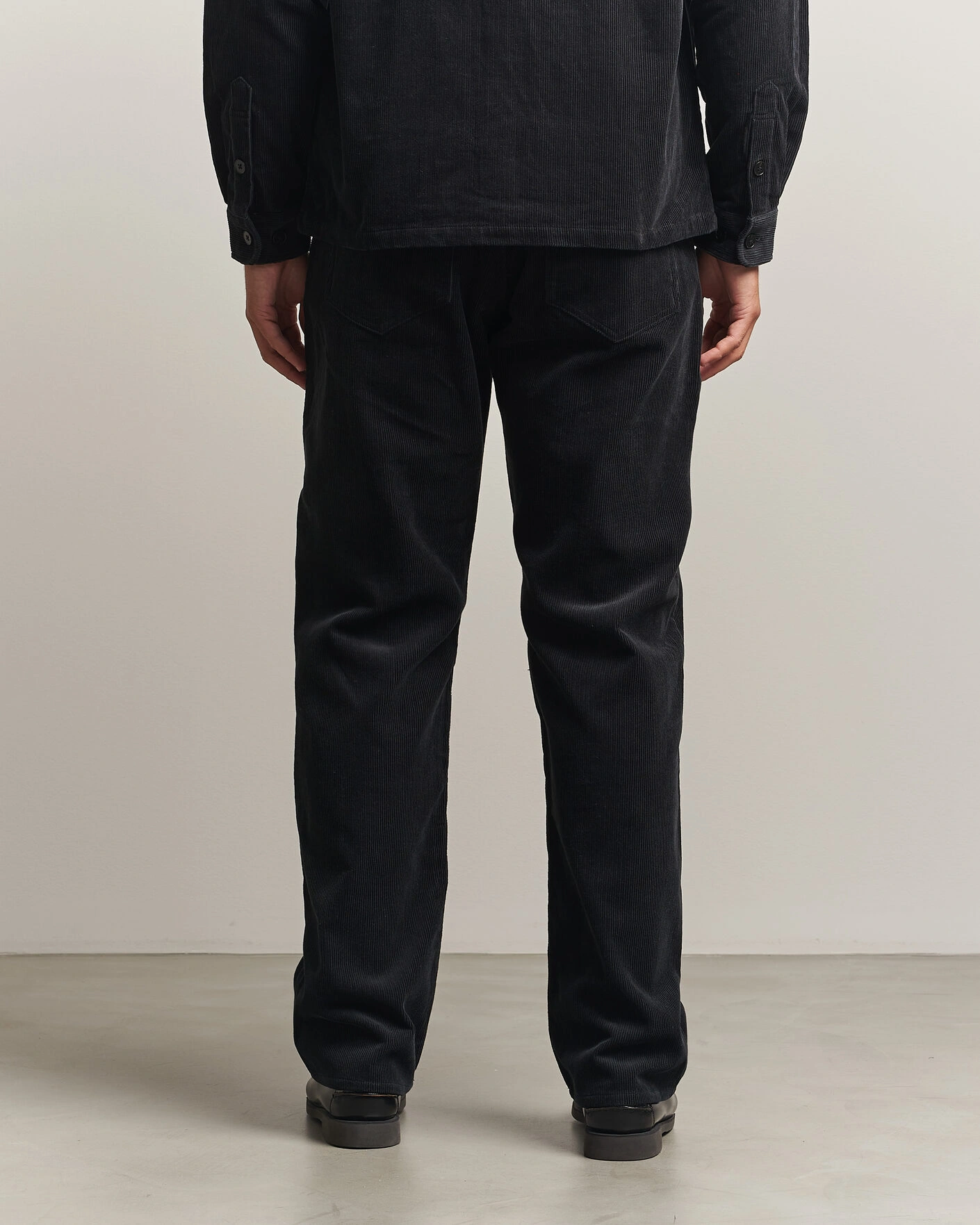 Herr | Byxor | Samsøe Samsøe | Eddie Corduroy Trousers Black