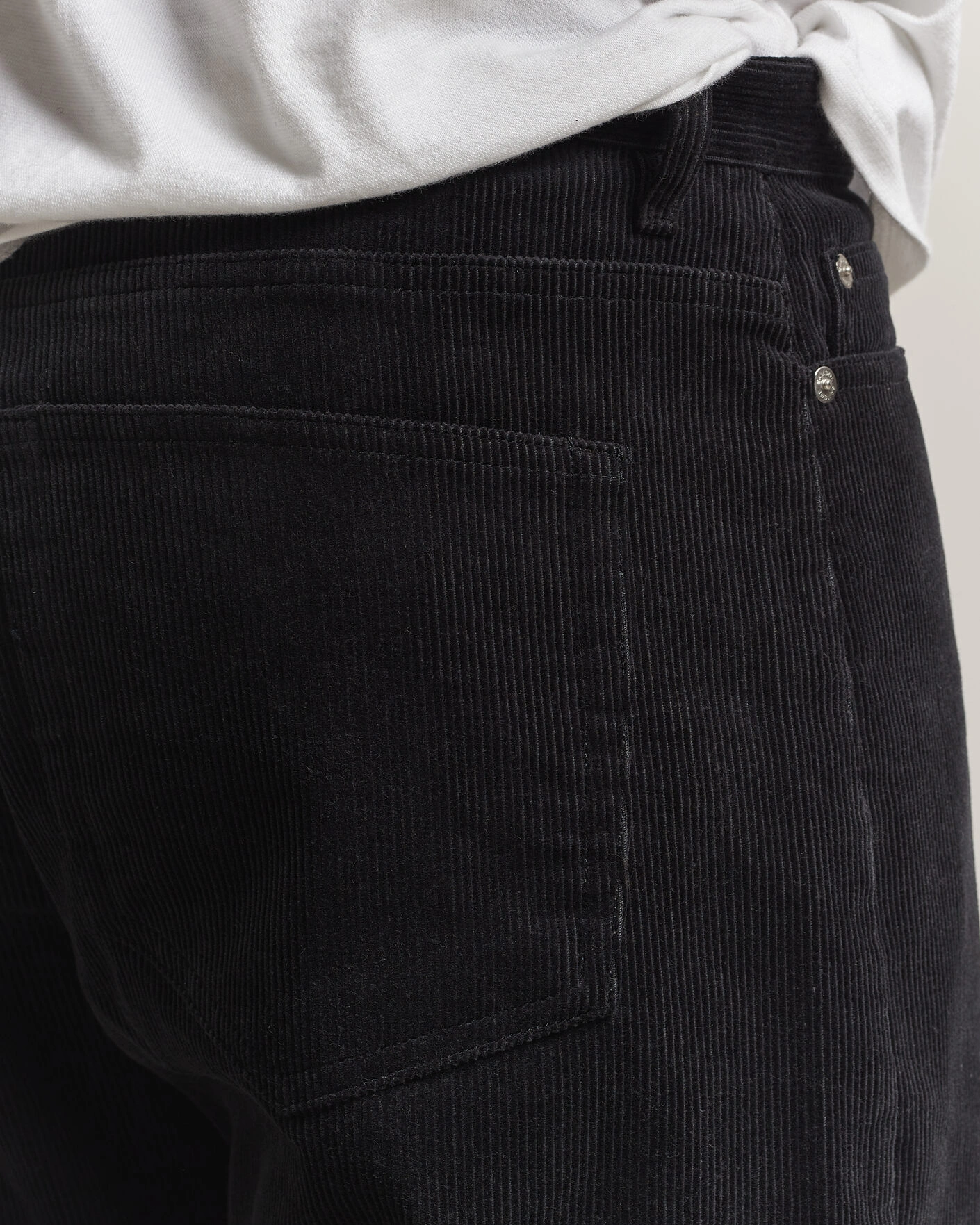 Herr | Byxor | Samsøe Samsøe | Eddie Corduroy Trousers Black