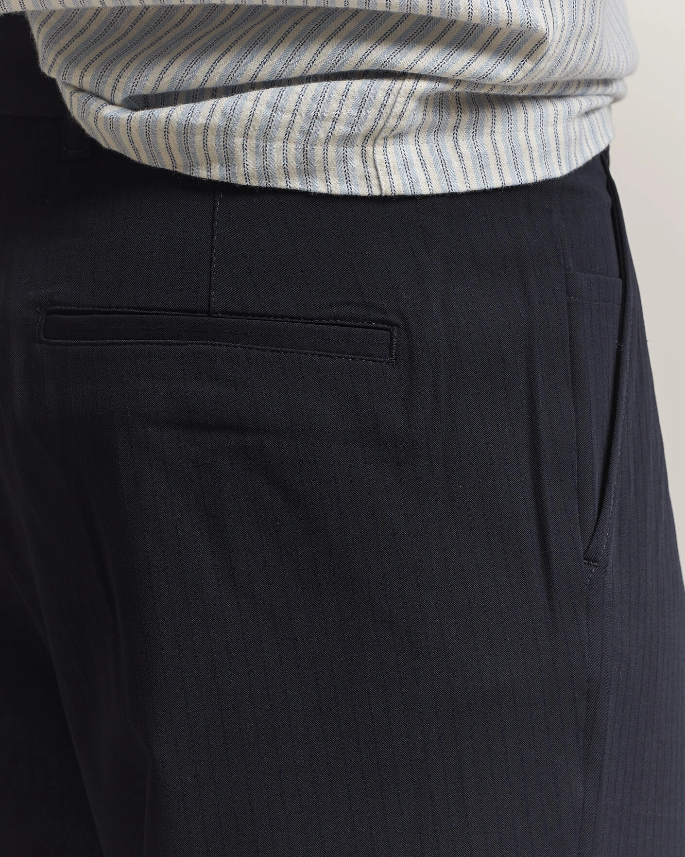 Herr | Byxor | Samsøe Samsøe | Valentin Pleated Trousers Salute Navy