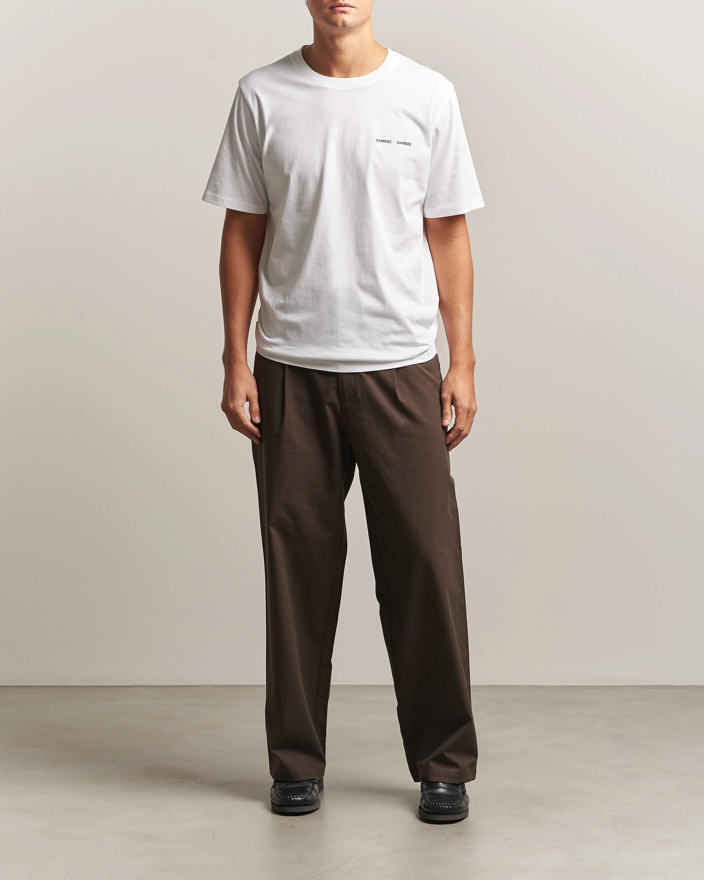 Herr | Byxor | Samsøe Samsøe | Valentin Pleated Trousers Delicioso