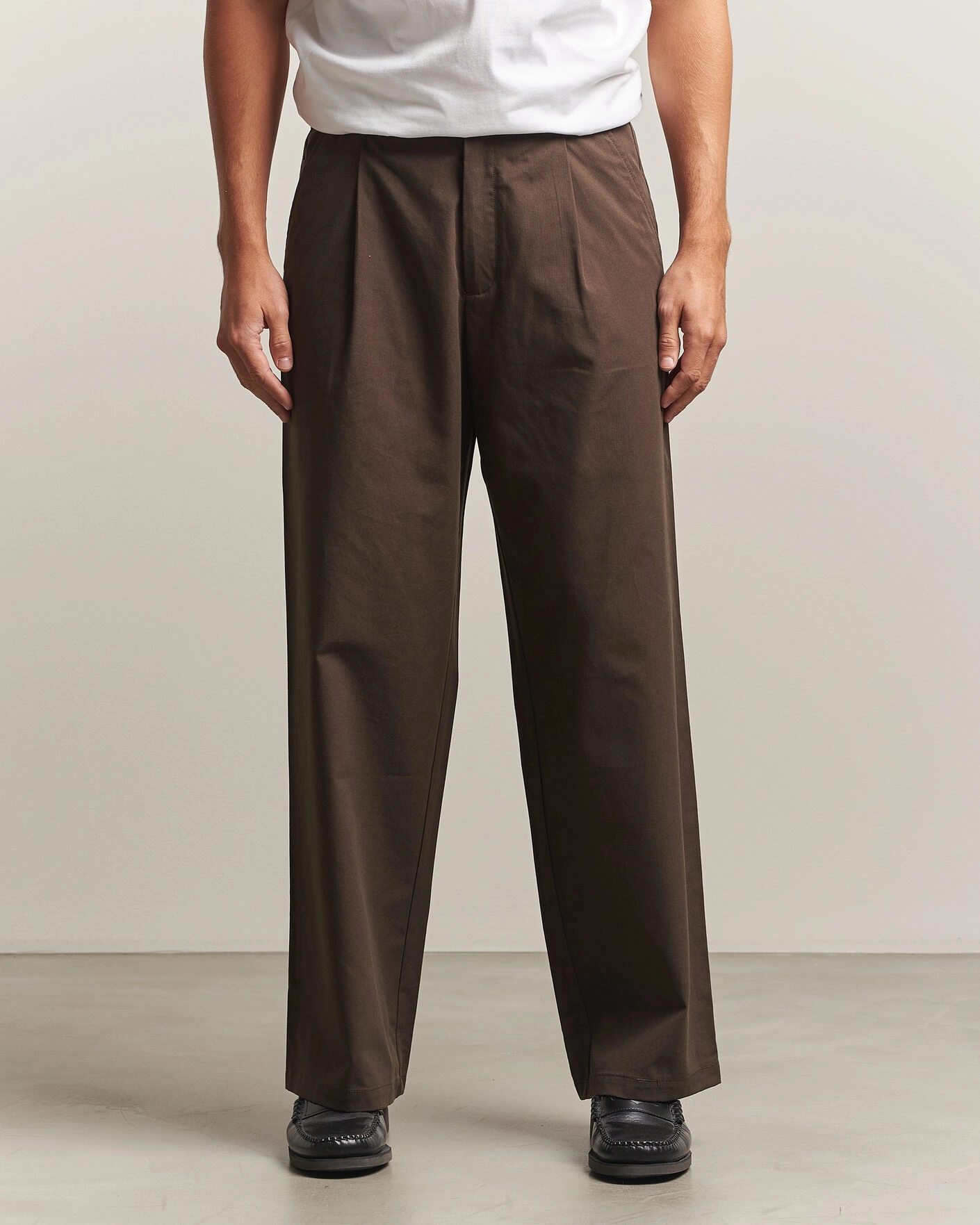 Herr | Byxor | Samsøe Samsøe | Valentin Pleated Trousers Delicioso