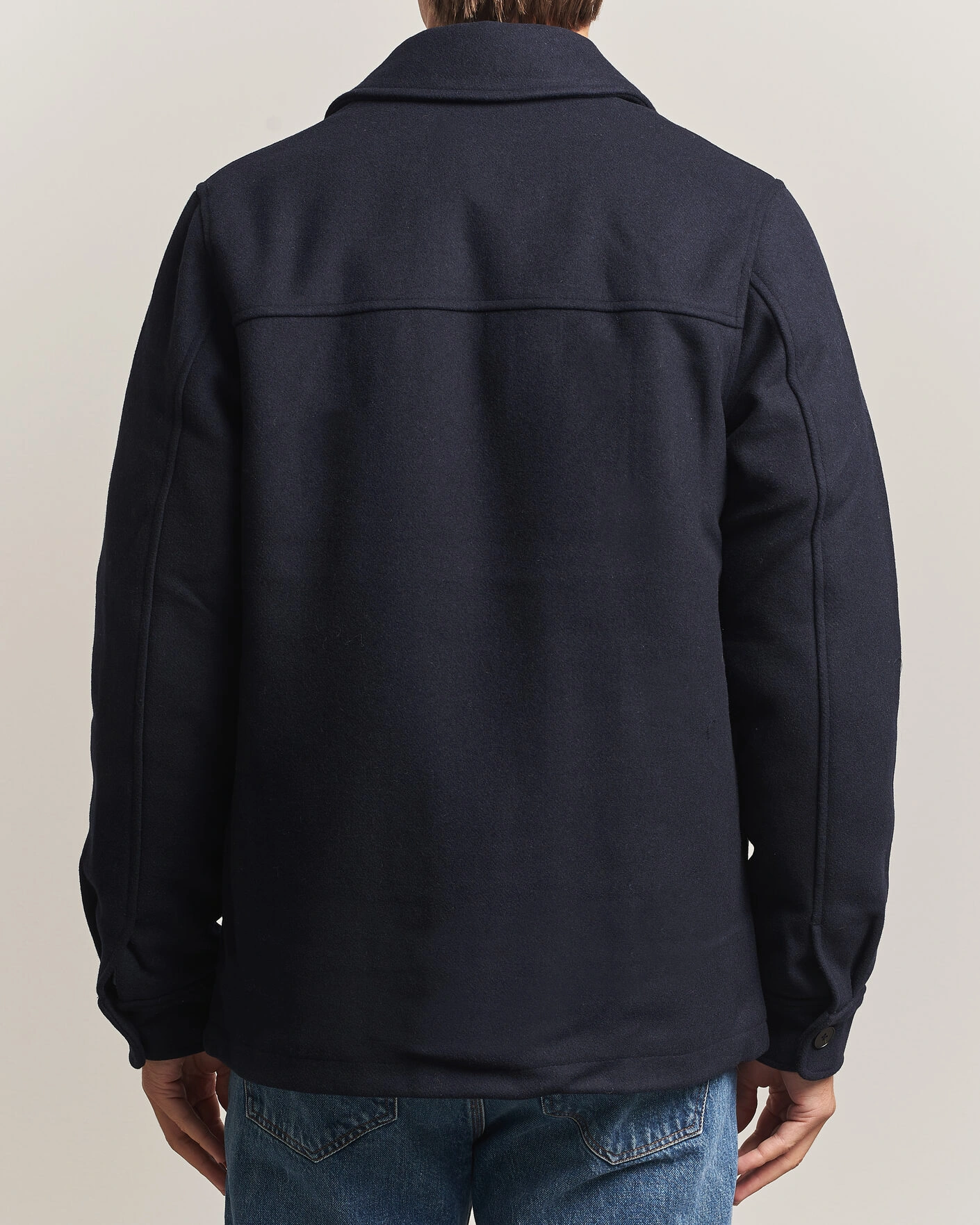 Herr | Jackor | Samsøe Samsøe | Pally Padded Shirt Jacket Salute Navy
