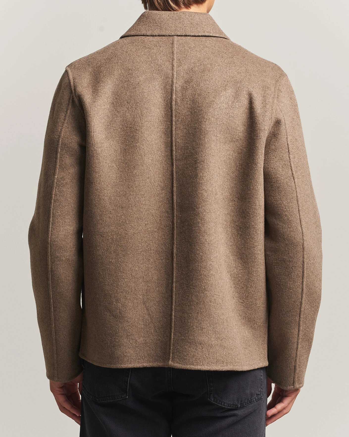 Herr | Jackor | Samsøe Samsøe | Paulo Wool Shirt Jacket Lead Gray Melange