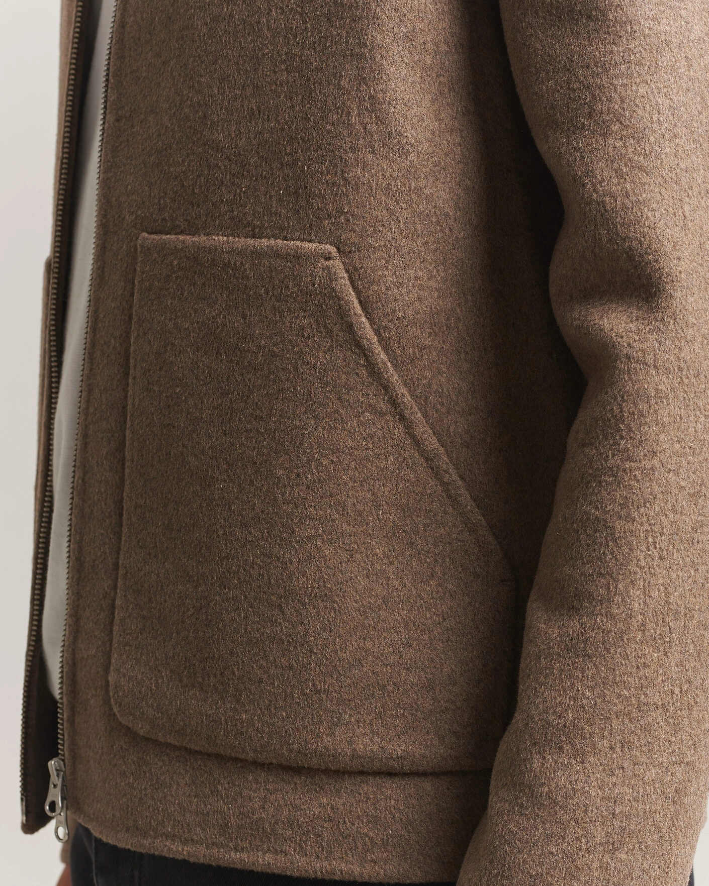 Herr | Jackor | Samsøe Samsøe | Paulo Wool Shirt Jacket Lead Gray Melange