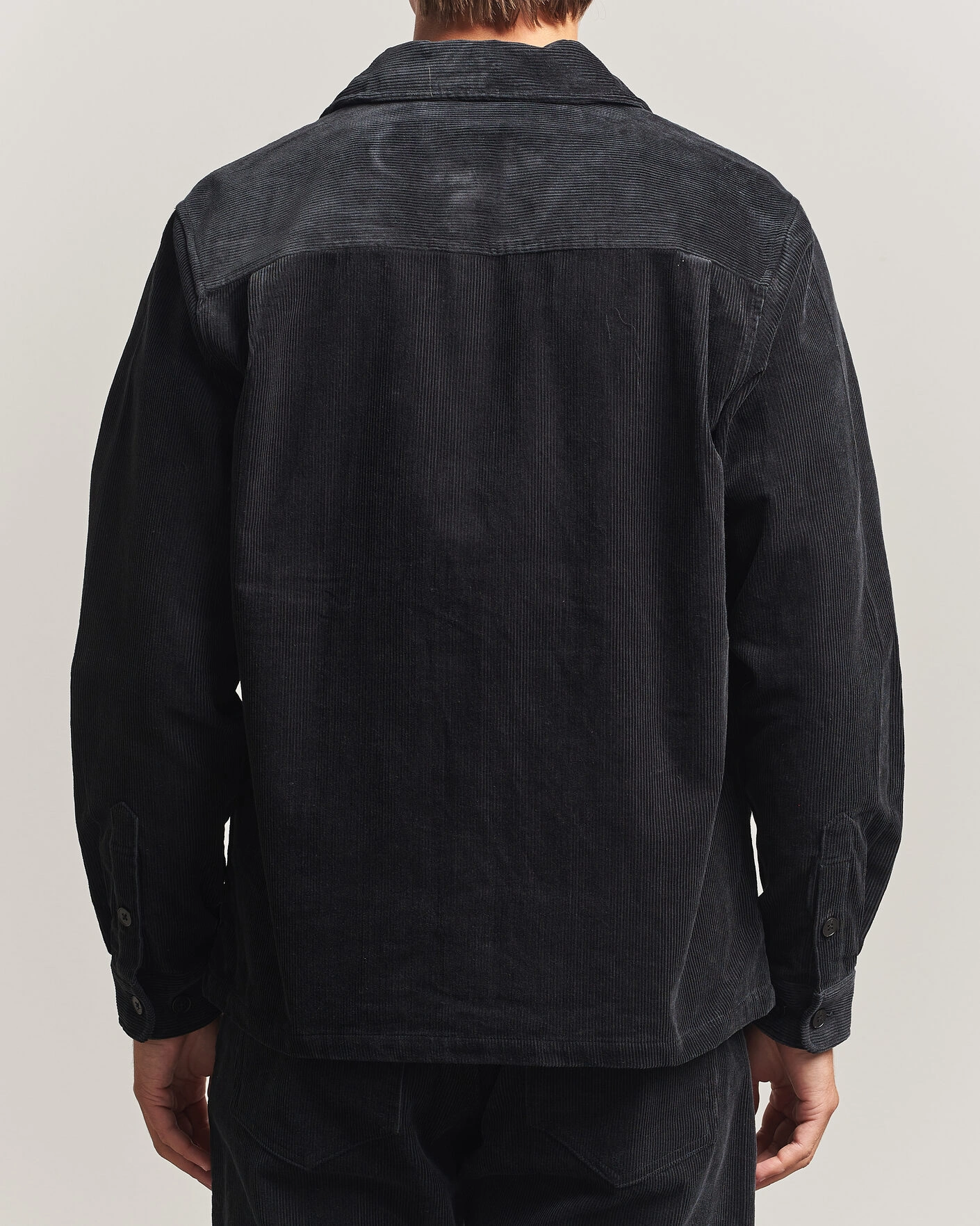 Herr | Skjortor | Samsøe Samsøe | Damon Corduroy Overshirt Black