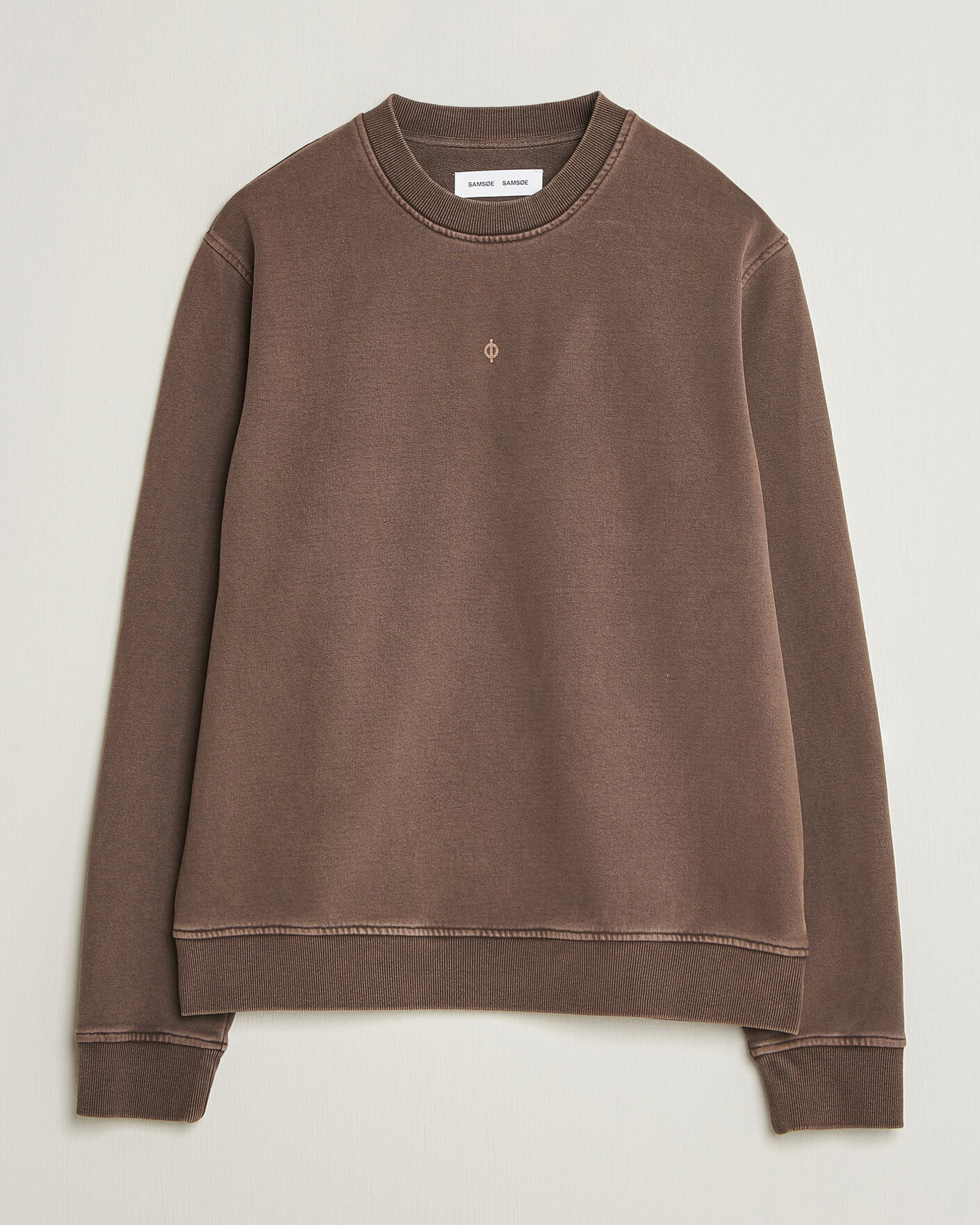 Herr | Tröjor | Samsøe Samsøe | Ollie Washed Crew Neck Sweatshirt Delicioso