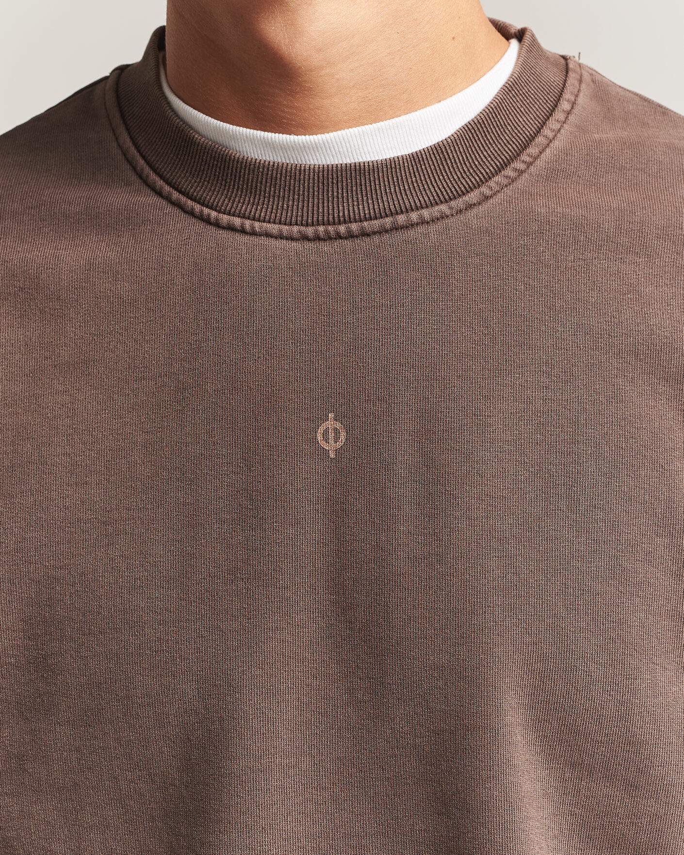 Herr | Tröjor | Samsøe Samsøe | Ollie Washed Crew Neck Sweatshirt Delicioso