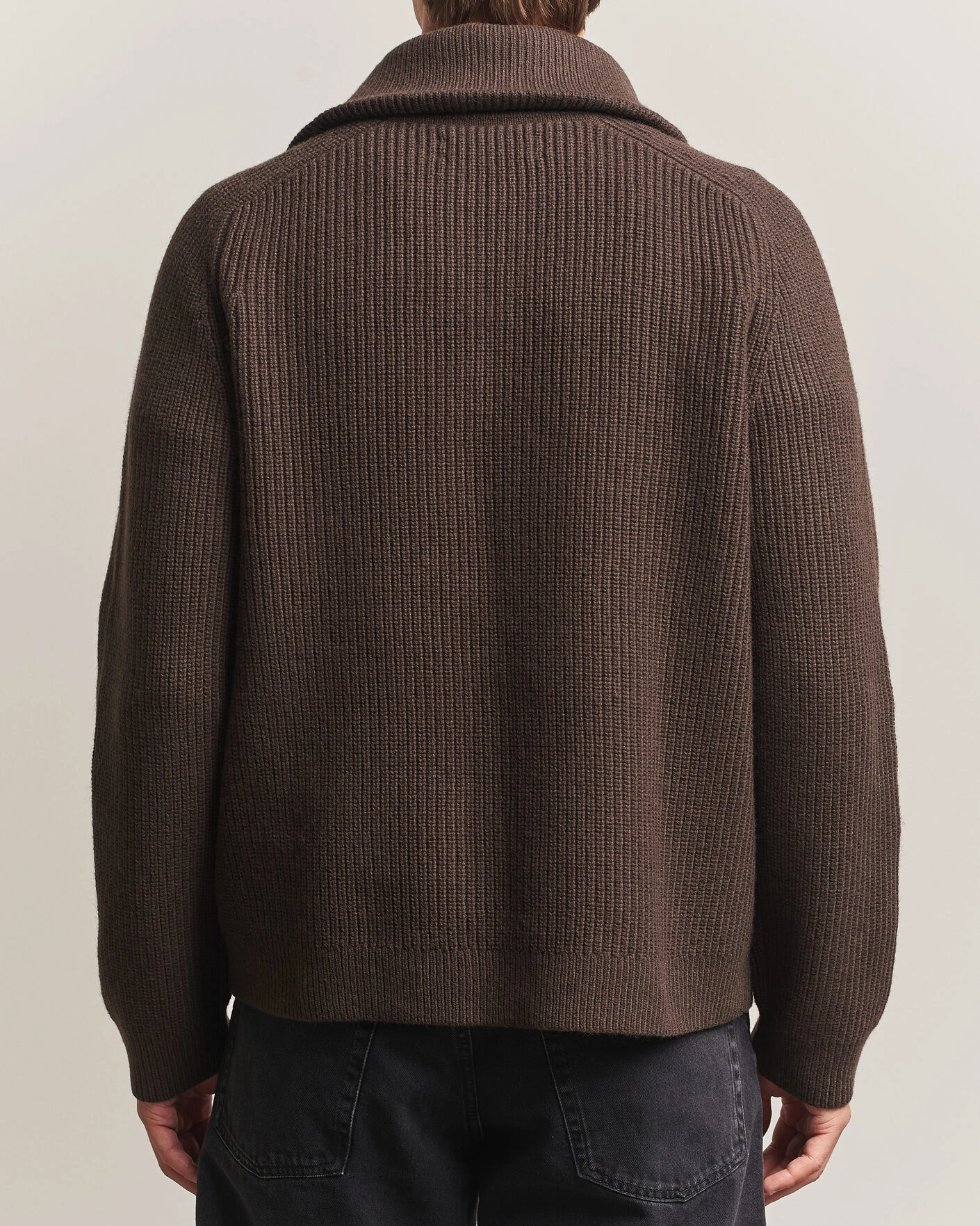 Herr | Tröjor | Samsøe Samsøe | Rick Wool Heavy Knitted Half Zip Delicioso