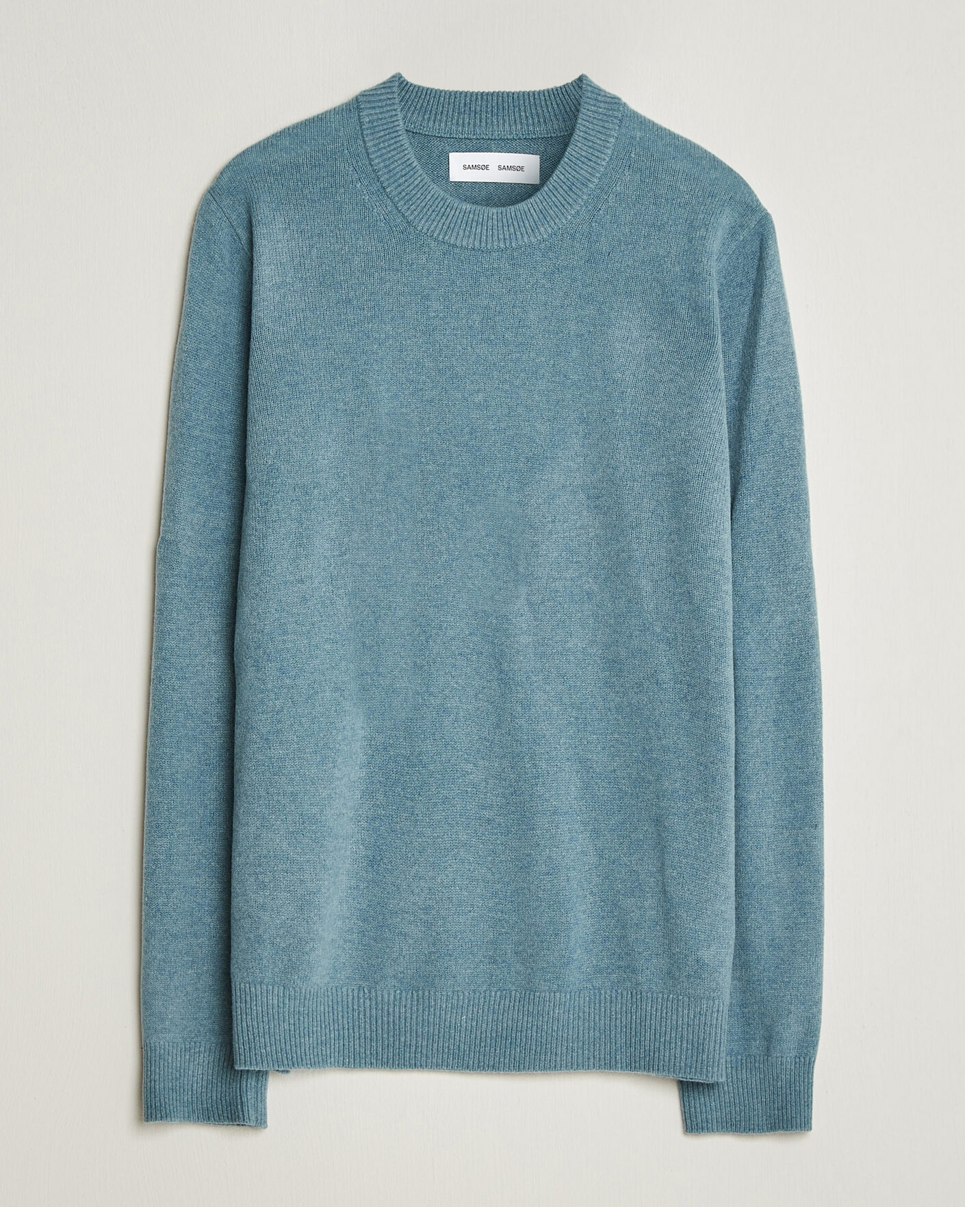 Herr | Tröjor | Samsøe Samsøe | Isak Knitted Crew Neck Stormy Sea