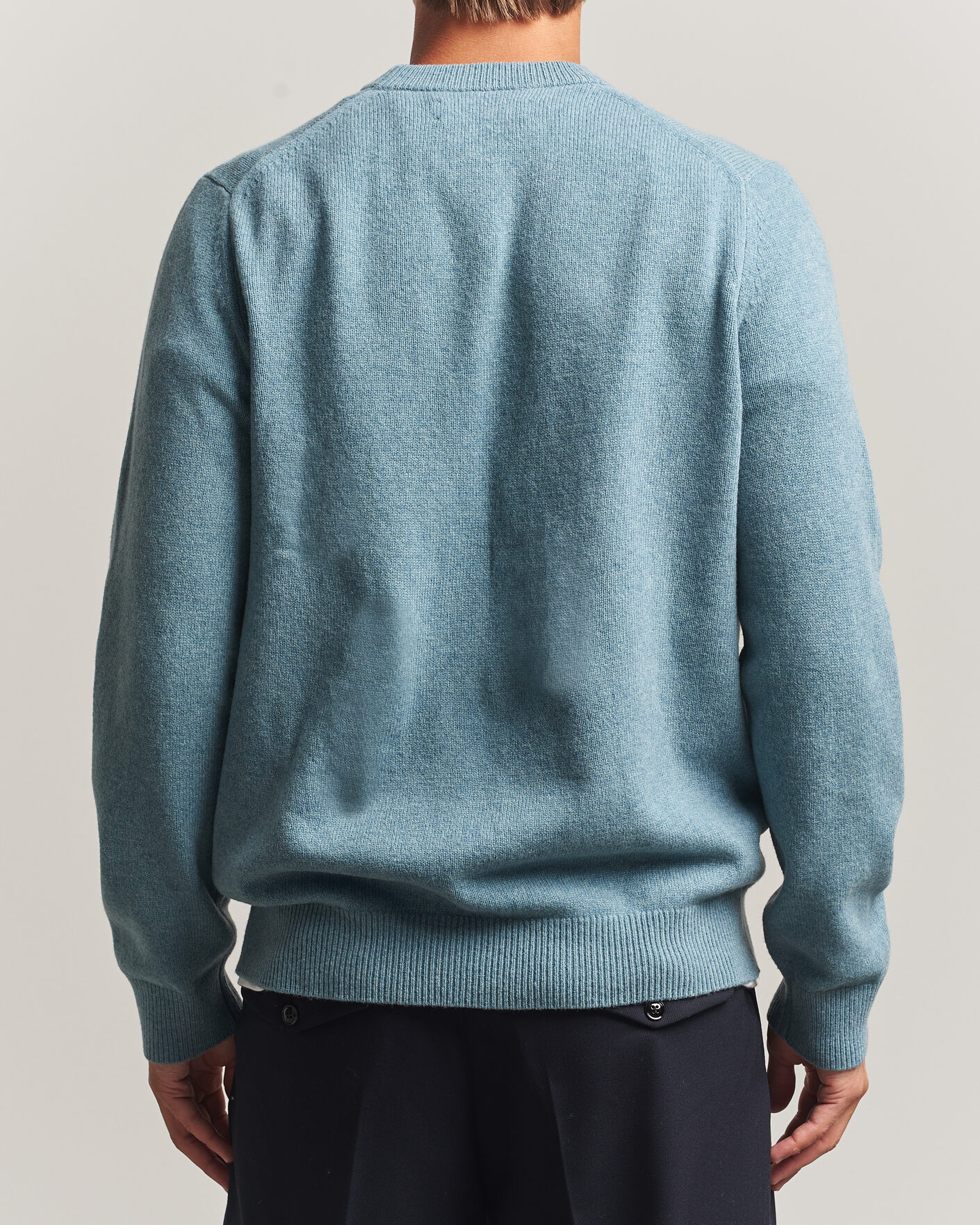 Herr | Tröjor | Samsøe Samsøe | Isak Knitted Crew Neck Stormy Sea