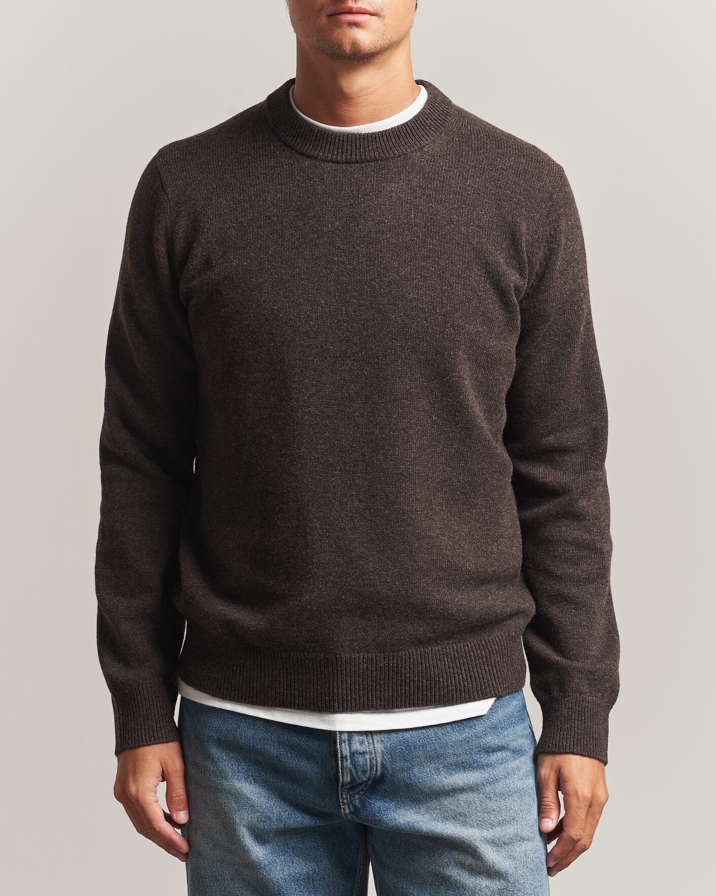 Herr | Tröjor | Samsøe Samsøe | Isak Knitted Crew Neck Delicioso