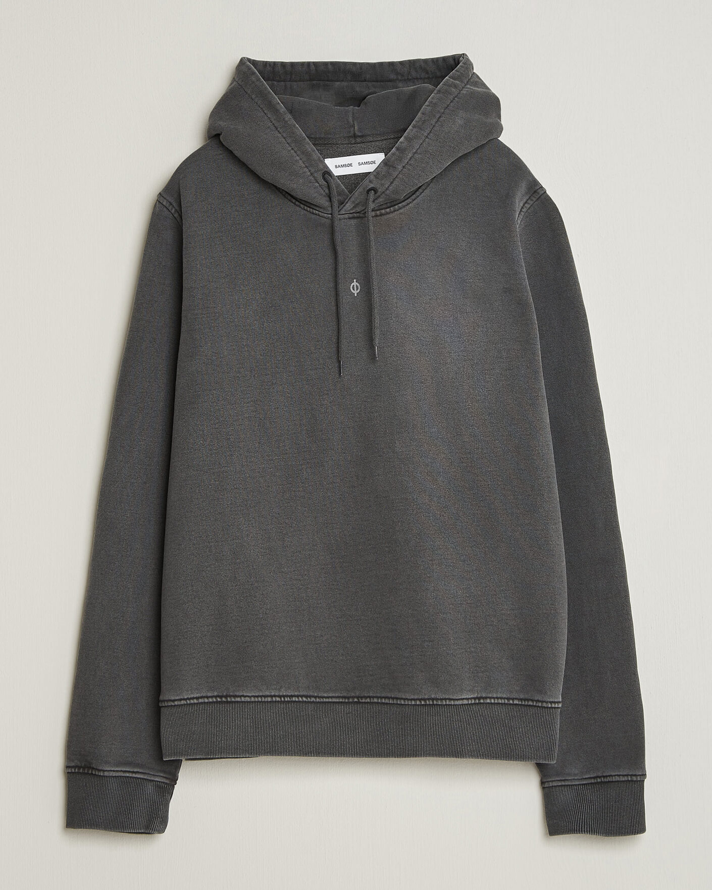 Herr | Tröjor | Samsøe Samsøe | Ollie Washed Hoodie Black