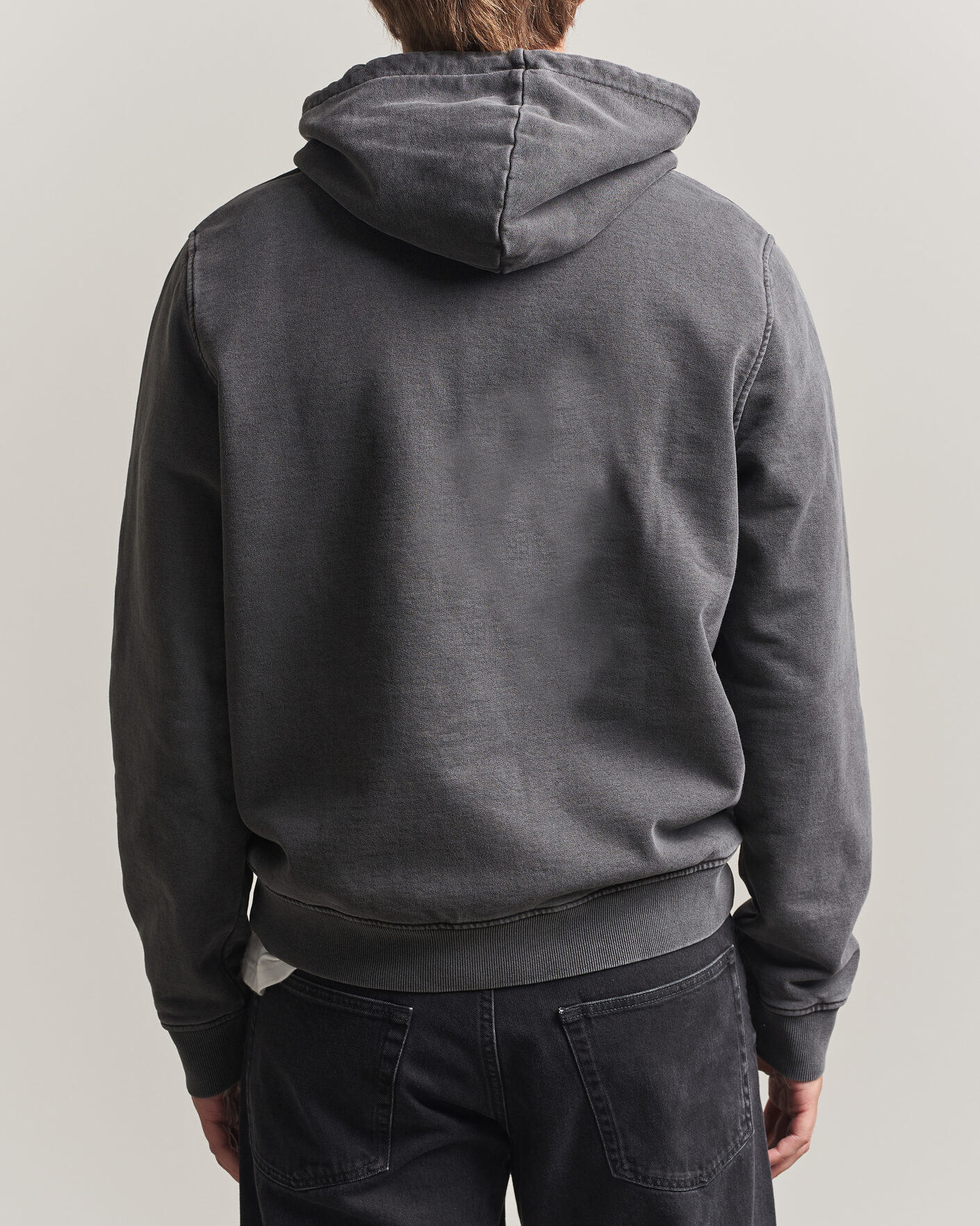 Herr | Tröjor | Samsøe Samsøe | Ollie Washed Hoodie Black