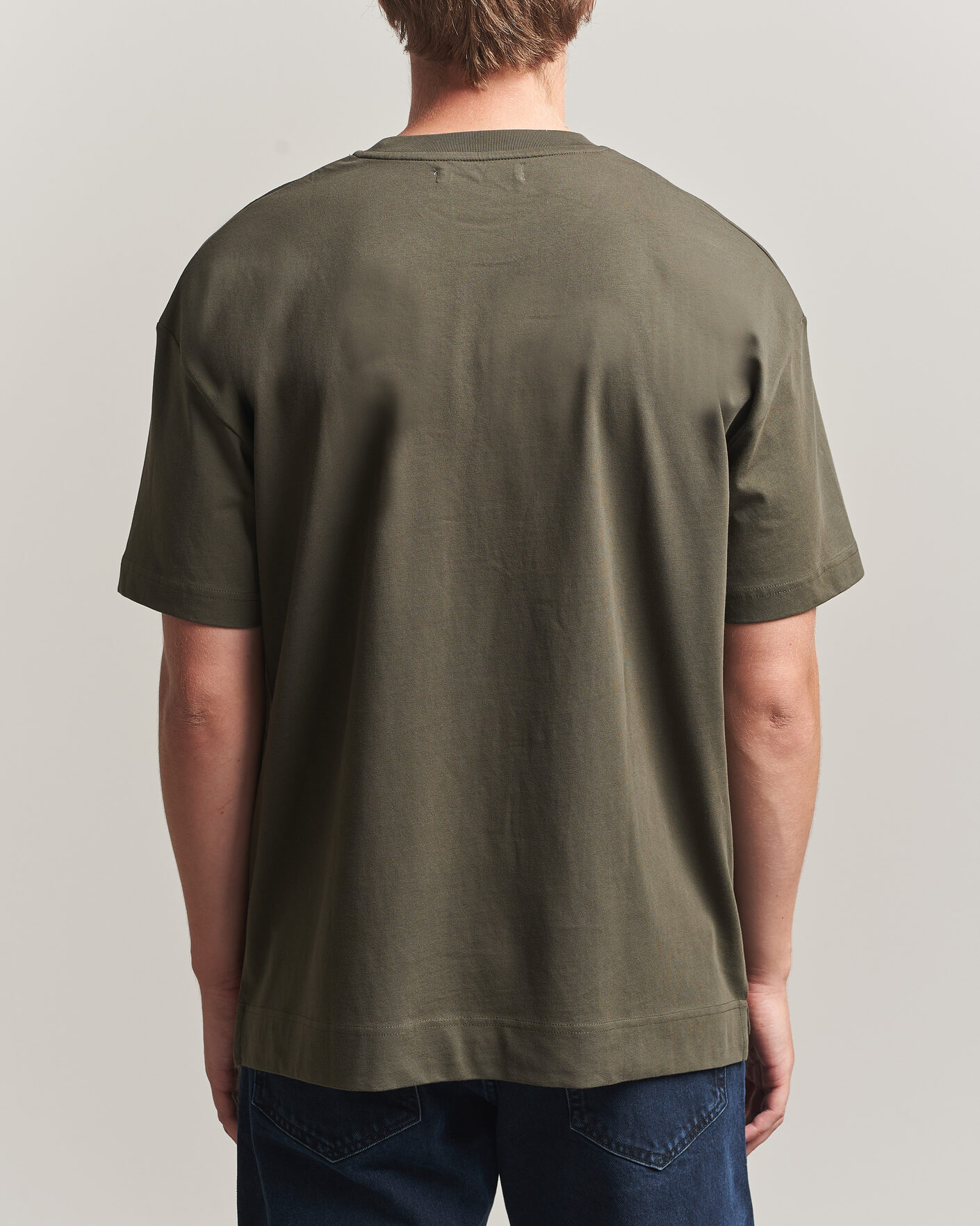 Herr | T-Shirts | Samsøe Samsøe | Joel Organic Cotton T-Shirt Forest Night