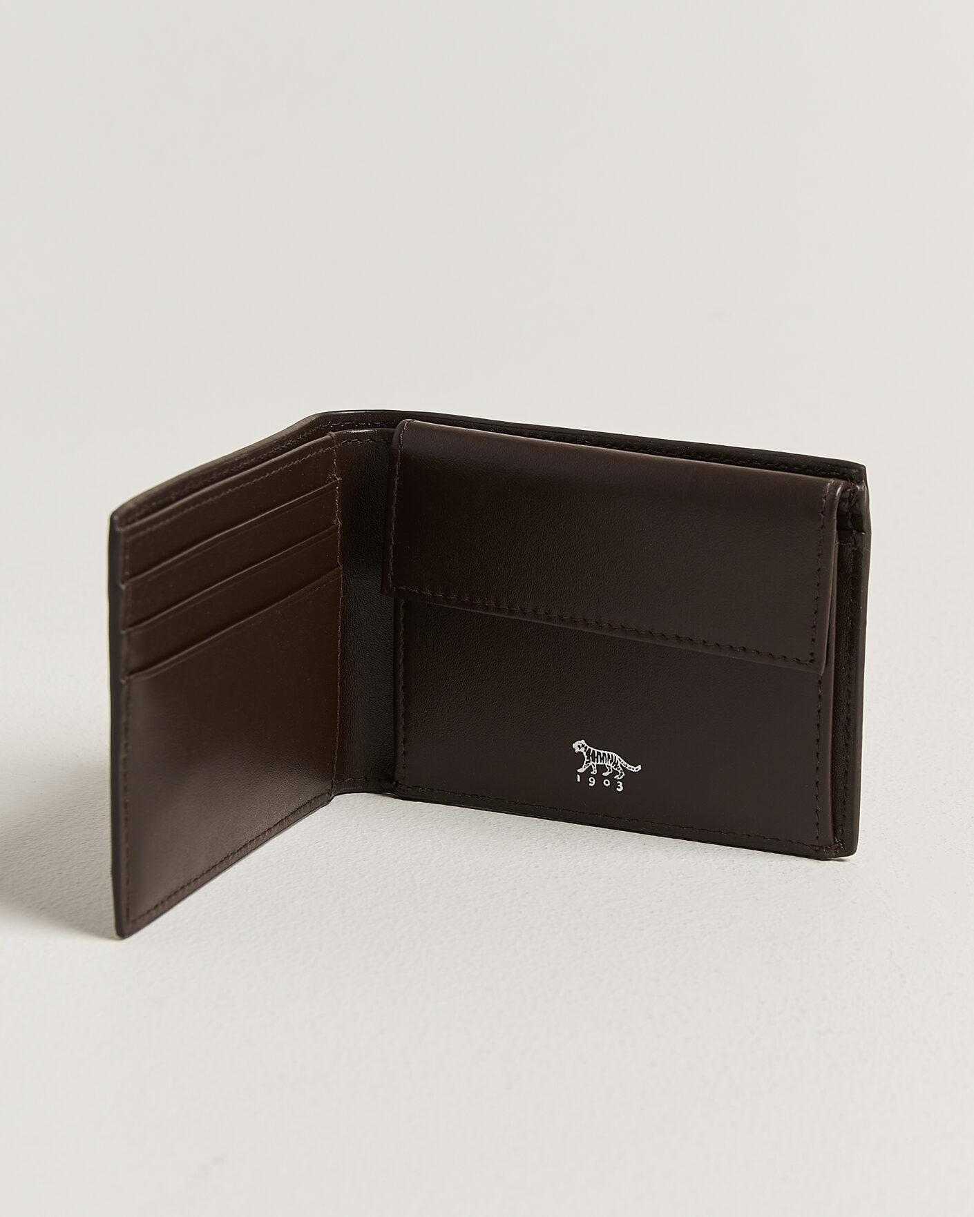 Herr | Plånböcker | Tiger of Sweden | Wivalius Leather Wallet Dark Brown