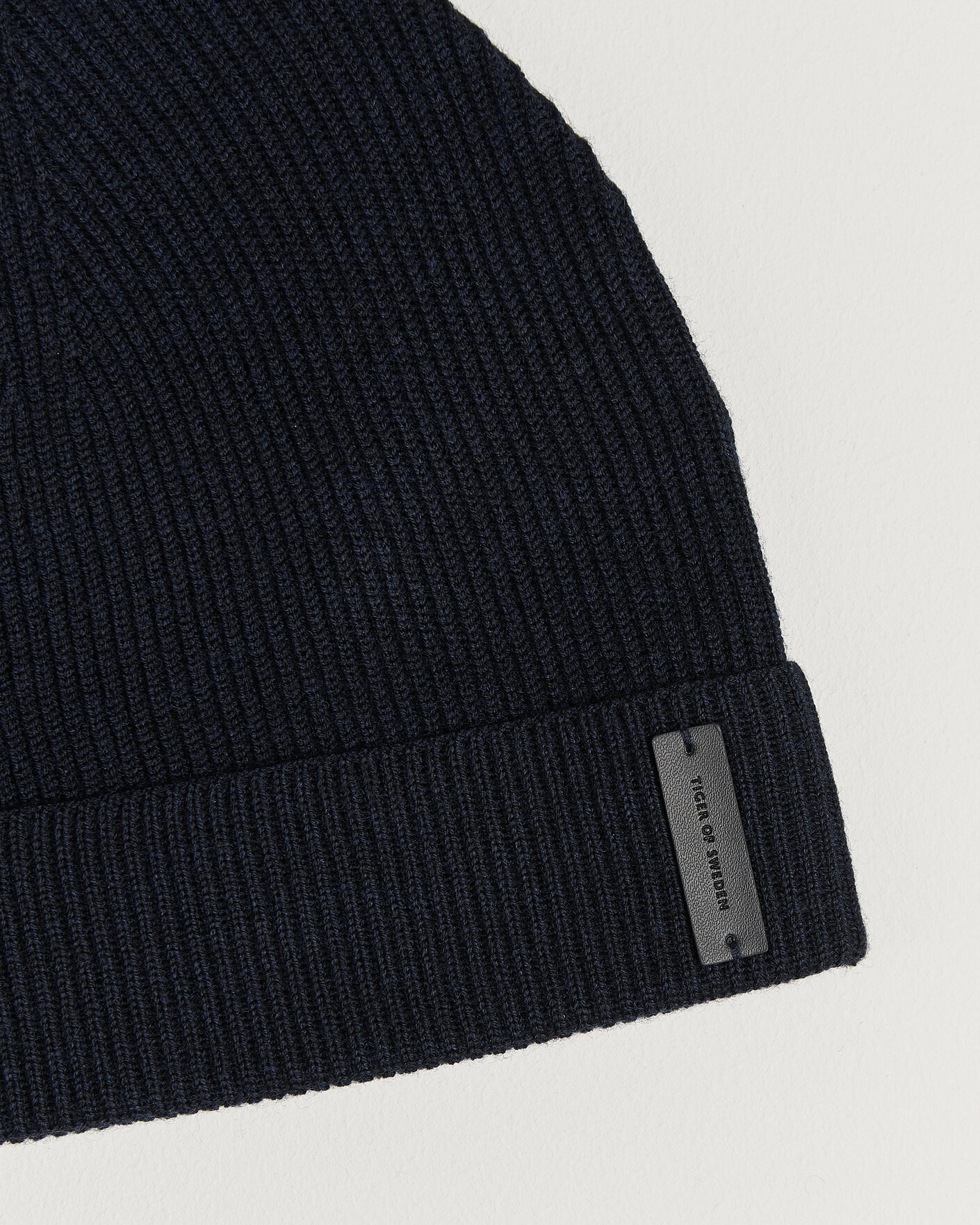 Herr | Mössor | Tiger of Sweden | Caldu Wool Beanie Light Ink