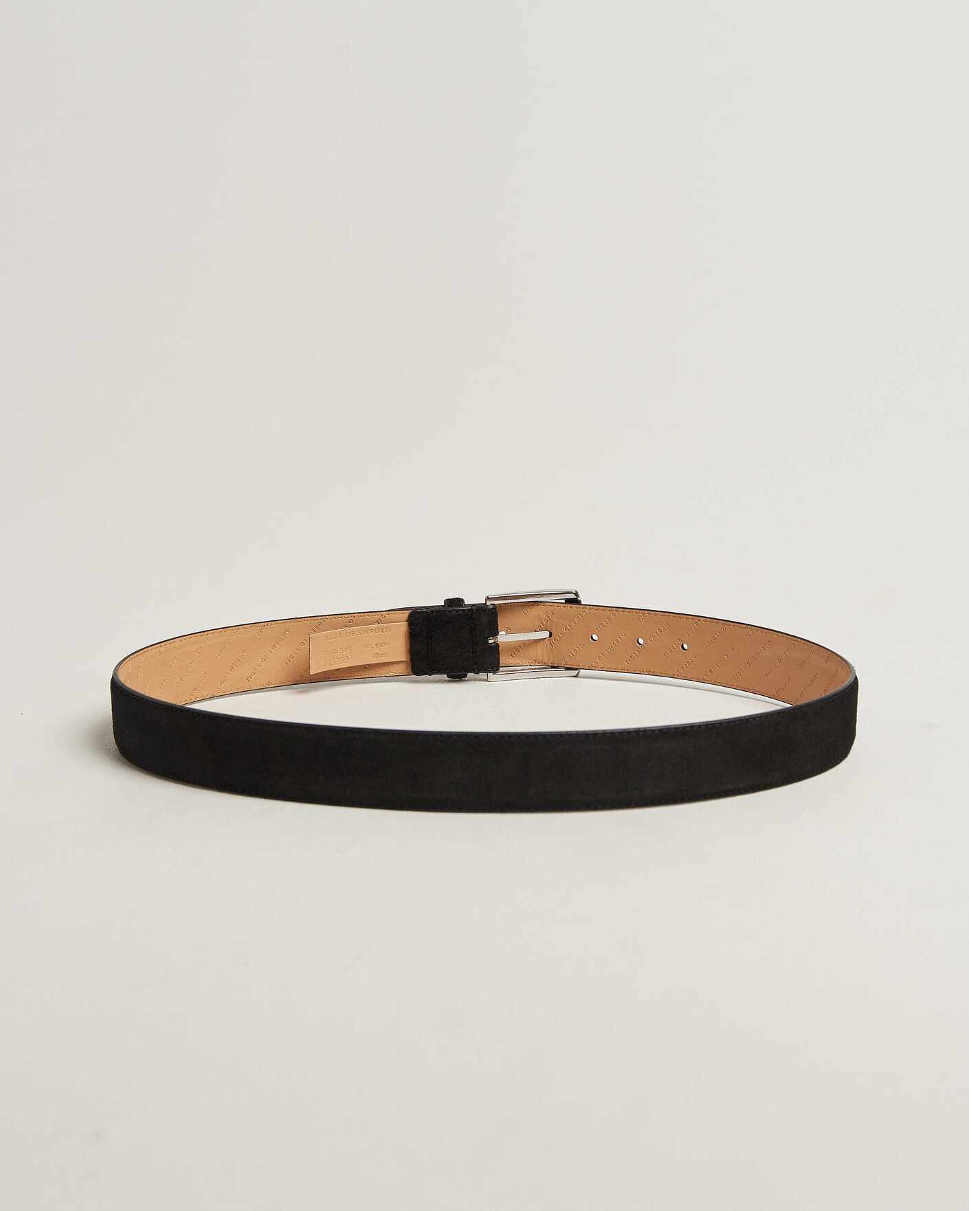 Herr | Bälten | Tiger of Sweden | Bergstroms Suede Belt Black
