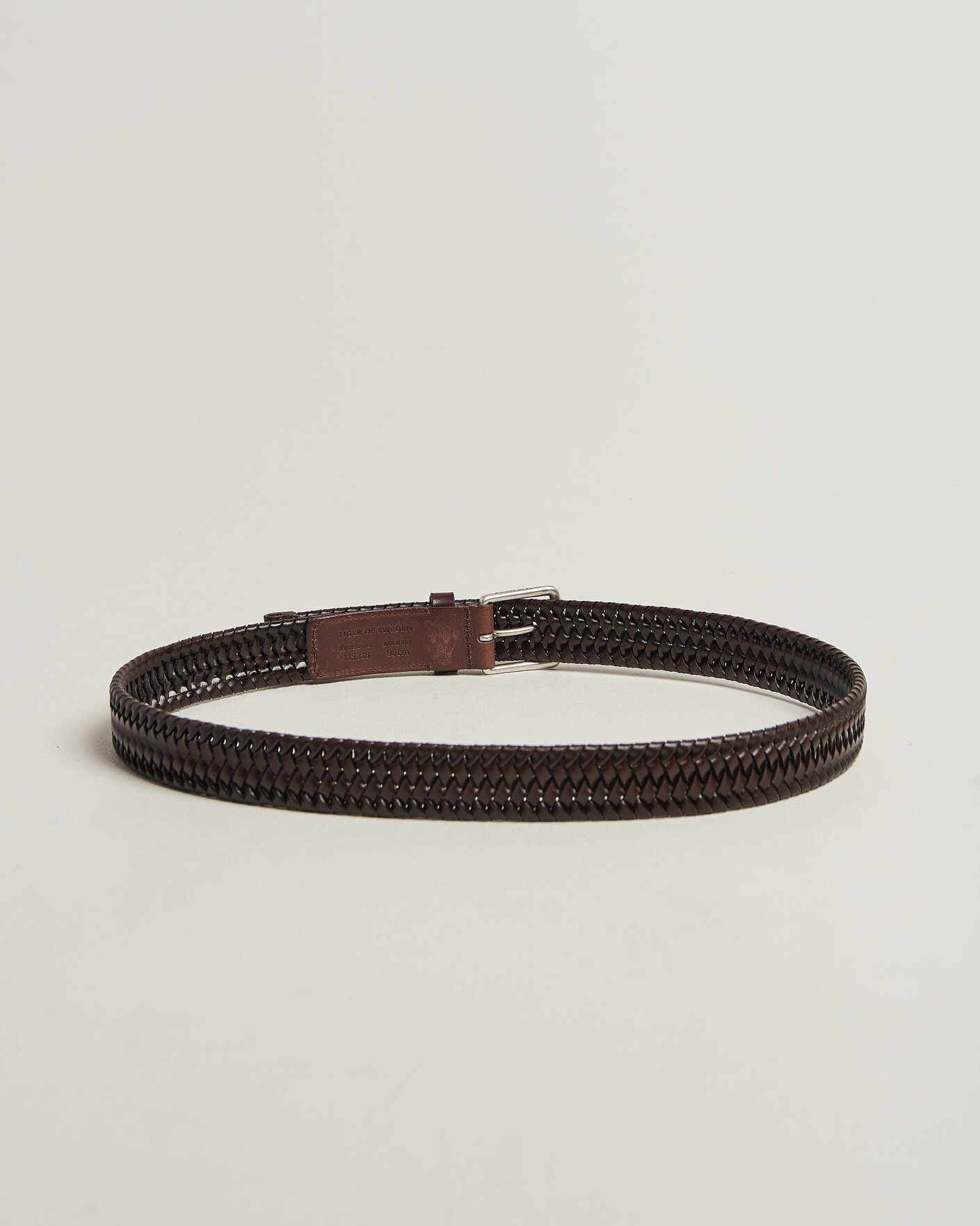 Herr | Bälten | Tiger of Sweden | Braidant Braided Belt Dark Brown