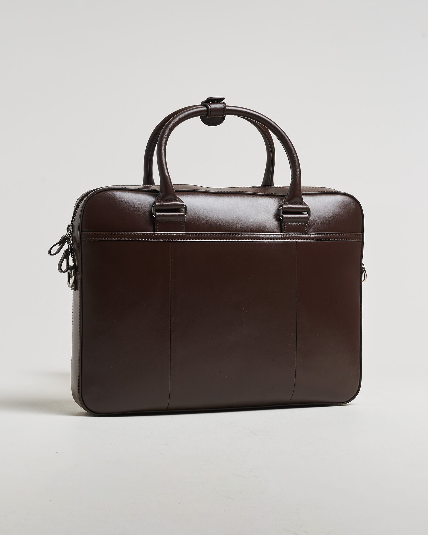 Herr | Väskor | Tiger of Sweden | Bosun Smooth Leather Briefcase Dark Brown