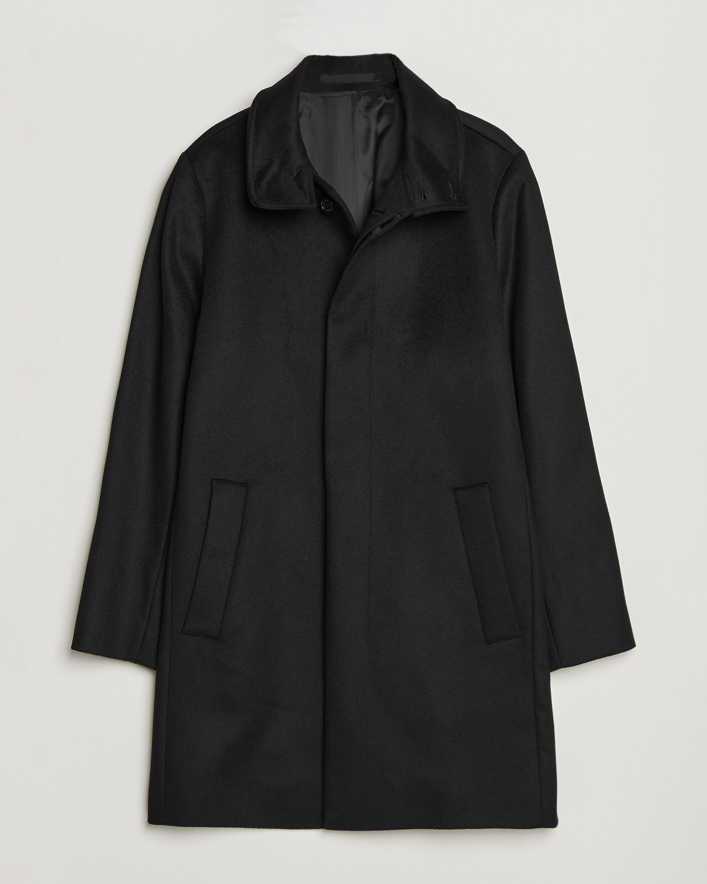 Herr | Jackor | Tiger of Sweden | Aleric Wool/Cashmere Coat Black