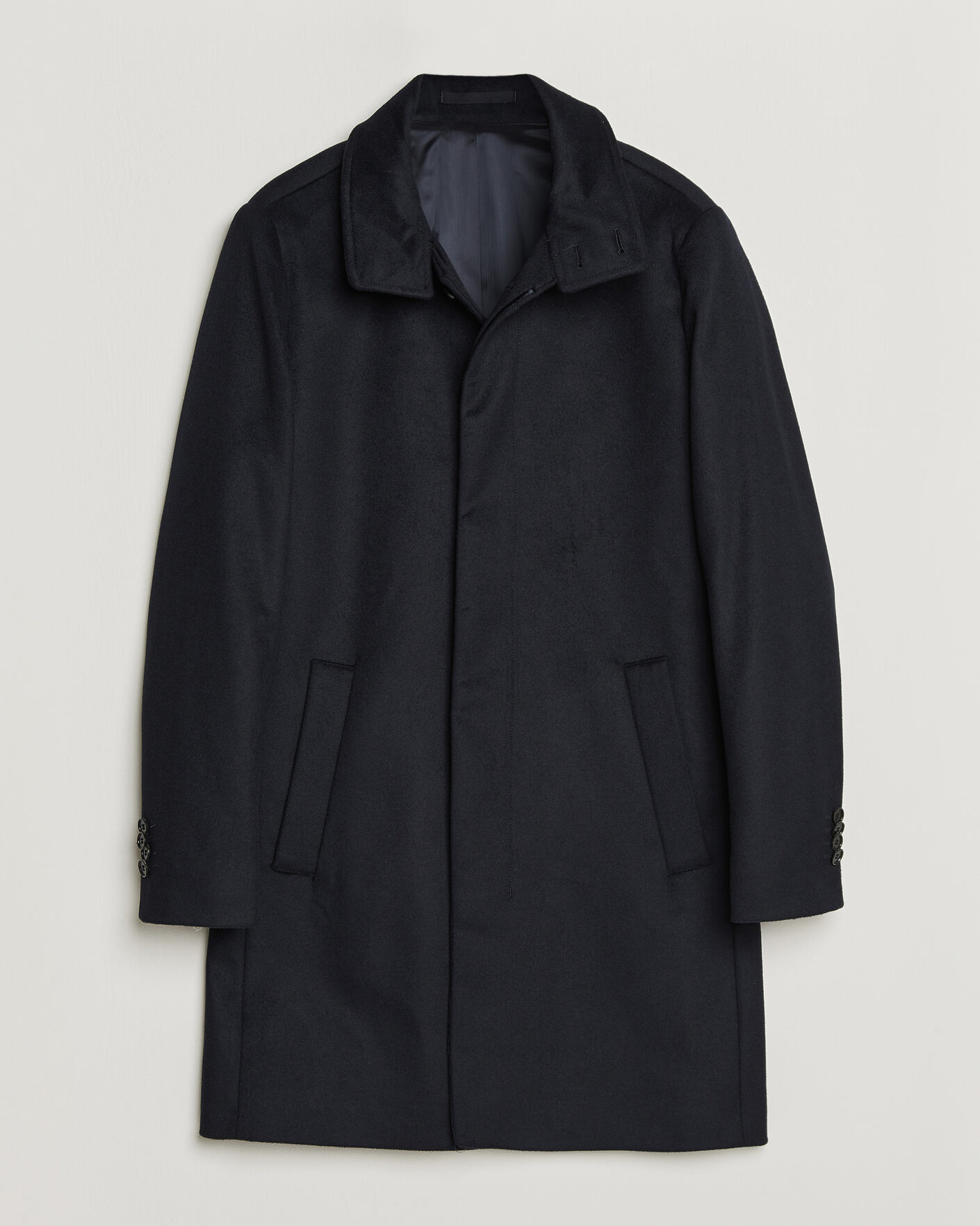 Herr | Jackor | Tiger of Sweden | Aleric Wool/Cashmere Coat Light Ink
