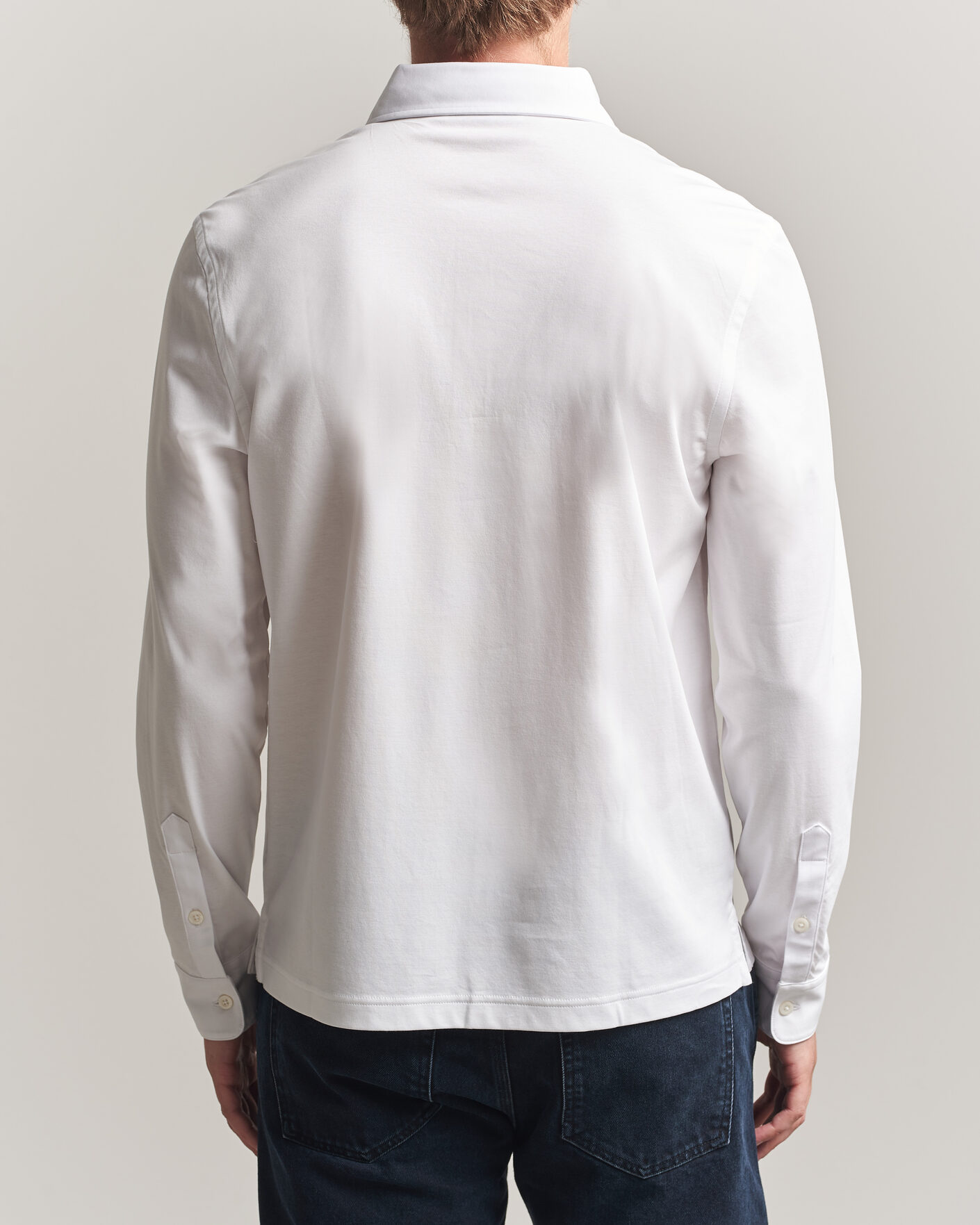 Herr | Pikéer | Tiger of Sweden | Tanner Mercerized Cotton Polo Pure White