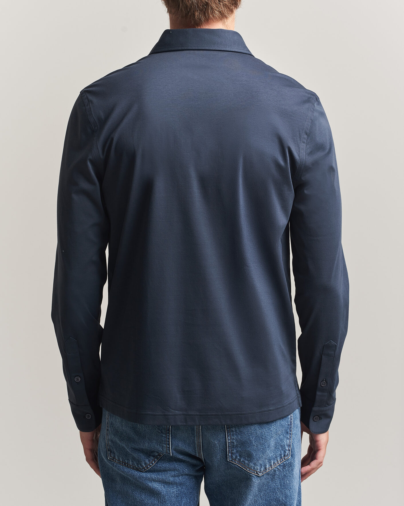Herr | Pikéer | Tiger of Sweden | Tanner Mercerized Cotton Polo Light Ink