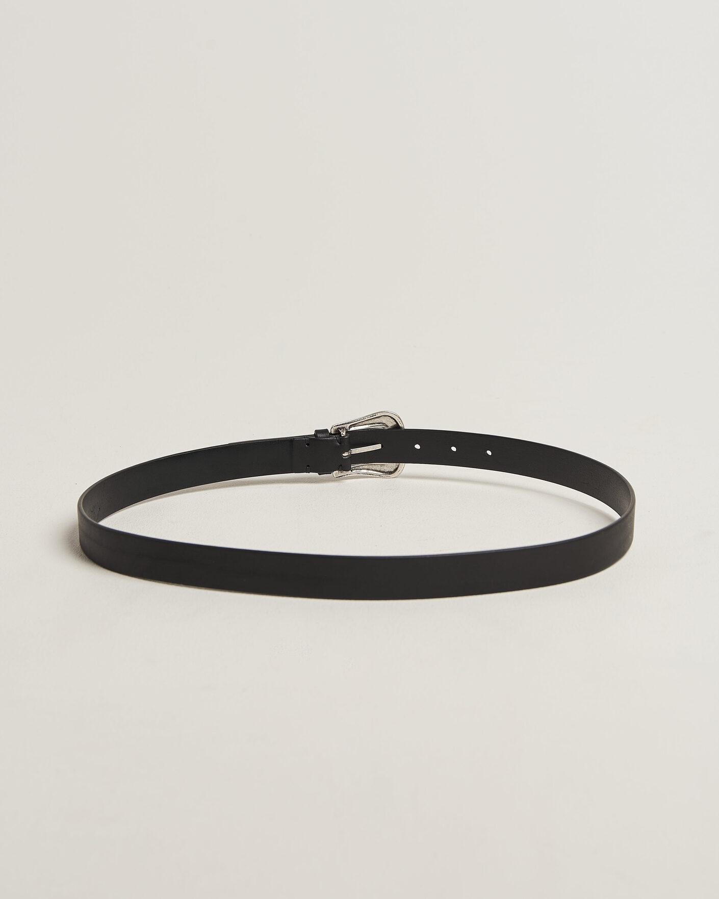 Herr | Bälten | Tiger of Sweden | Ecus Leather Western Belt Black