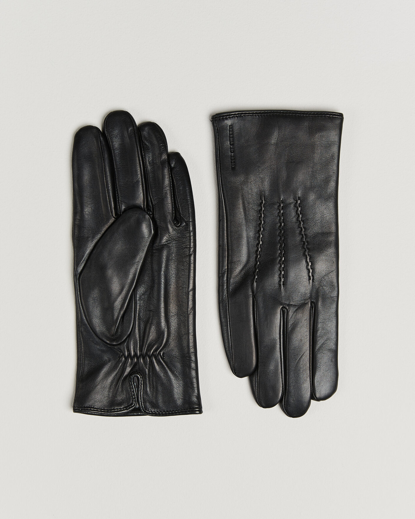 Herr | Handskar | Tiger of Sweden | Garvin Leather Gloves Black