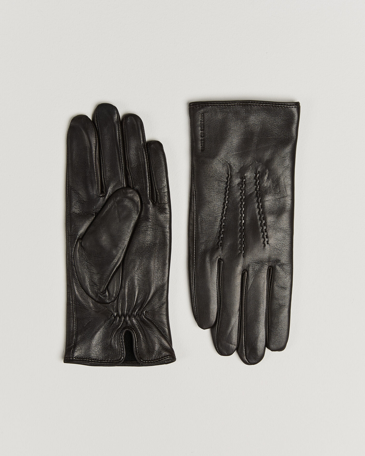 Herr | Handskar | Tiger of Sweden | Garvin Leather Gloves Espresso