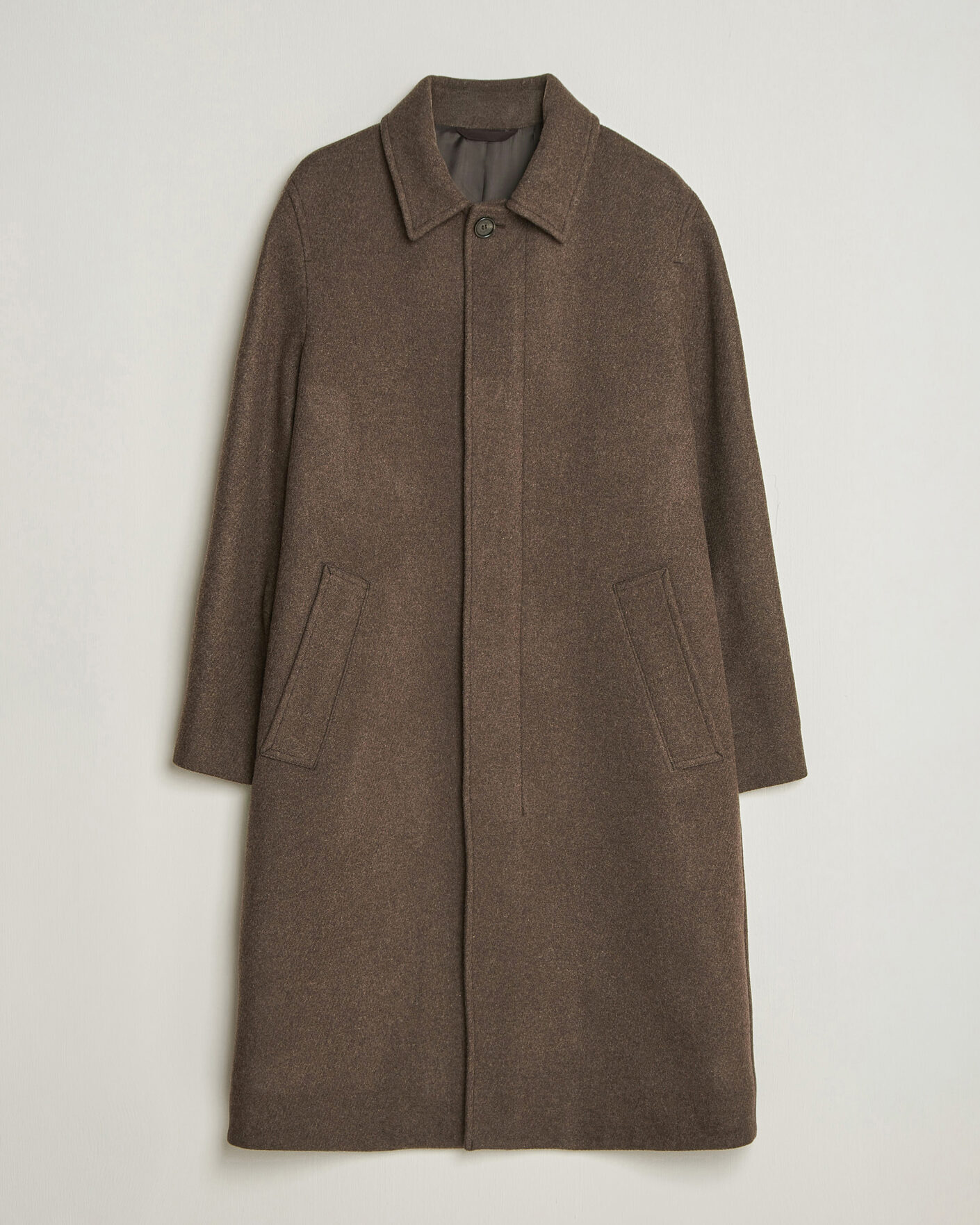 Herr | Jackor | Tiger of Sweden | Carlton Wool Coat Dusty Brown