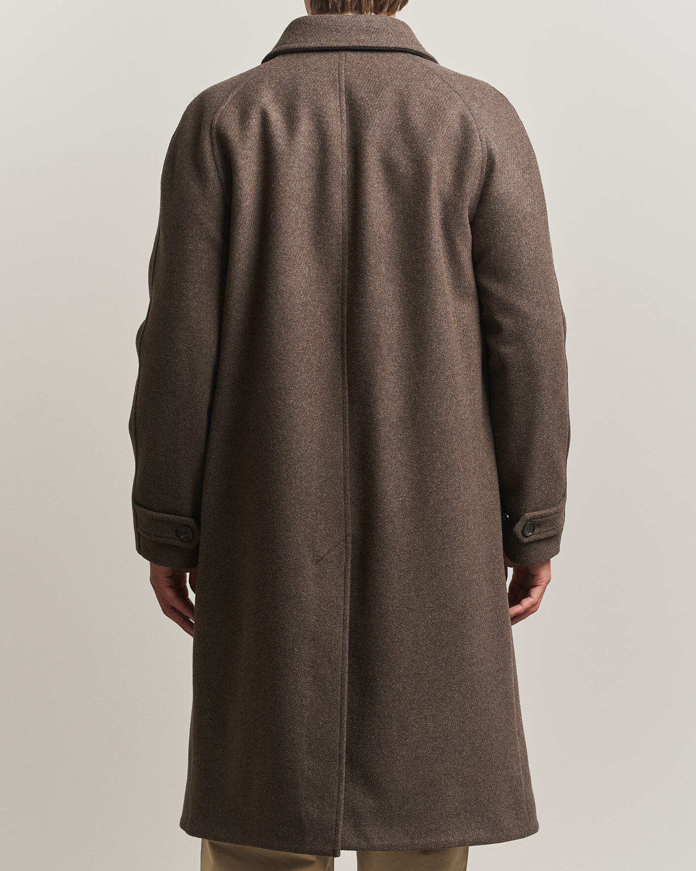 Herr | Jackor | Tiger of Sweden | Carlton Wool Coat Dusty Brown
