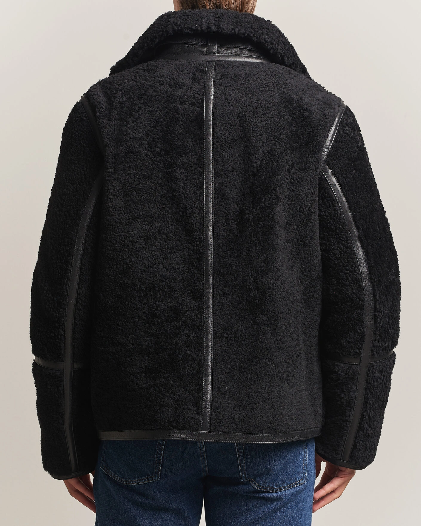 Herr | Jackor | Tiger of Sweden | Viggo Shearling Jacket Black