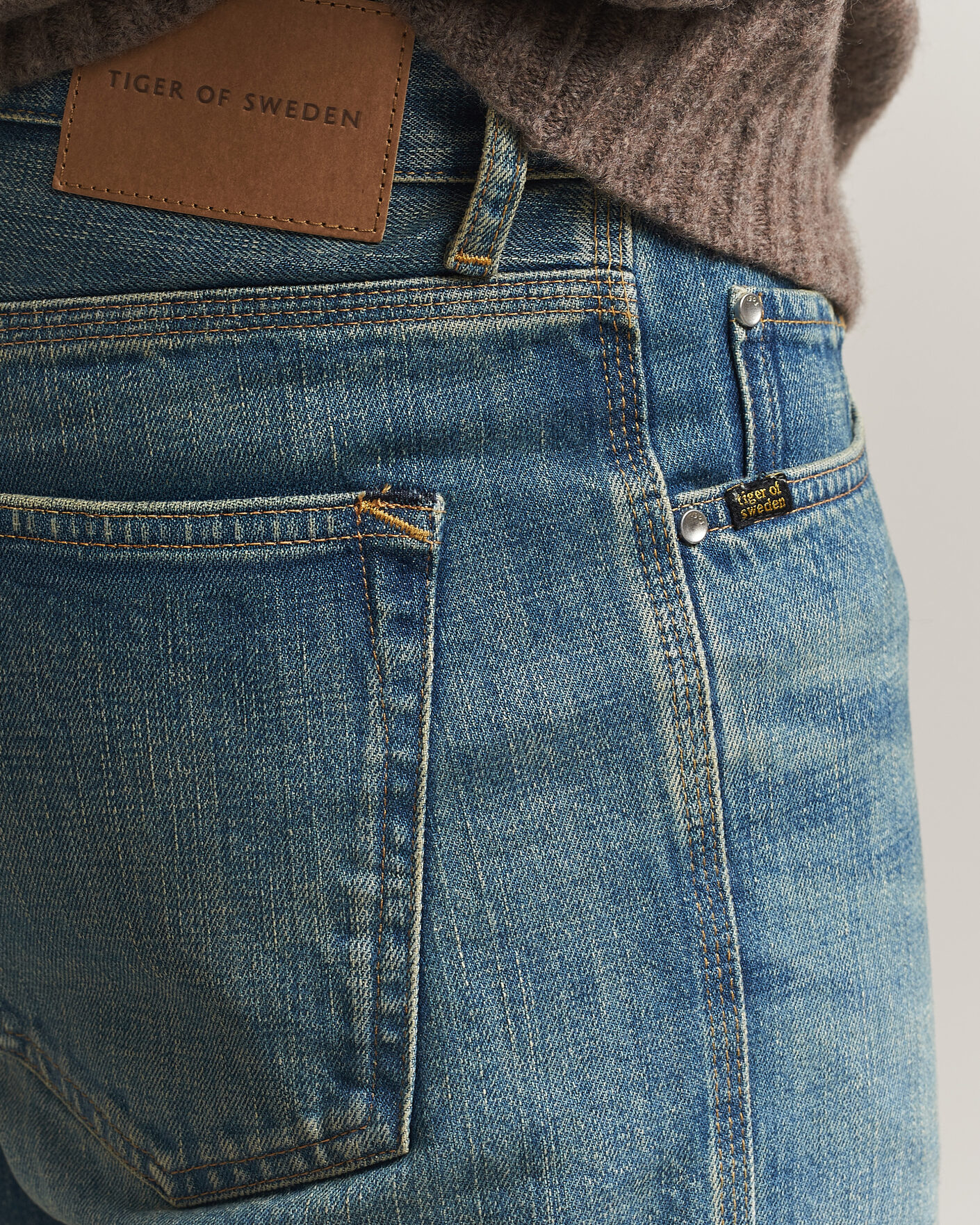 Herr | Jeans | Tiger of Sweden | Dash Jeans Medium Blue