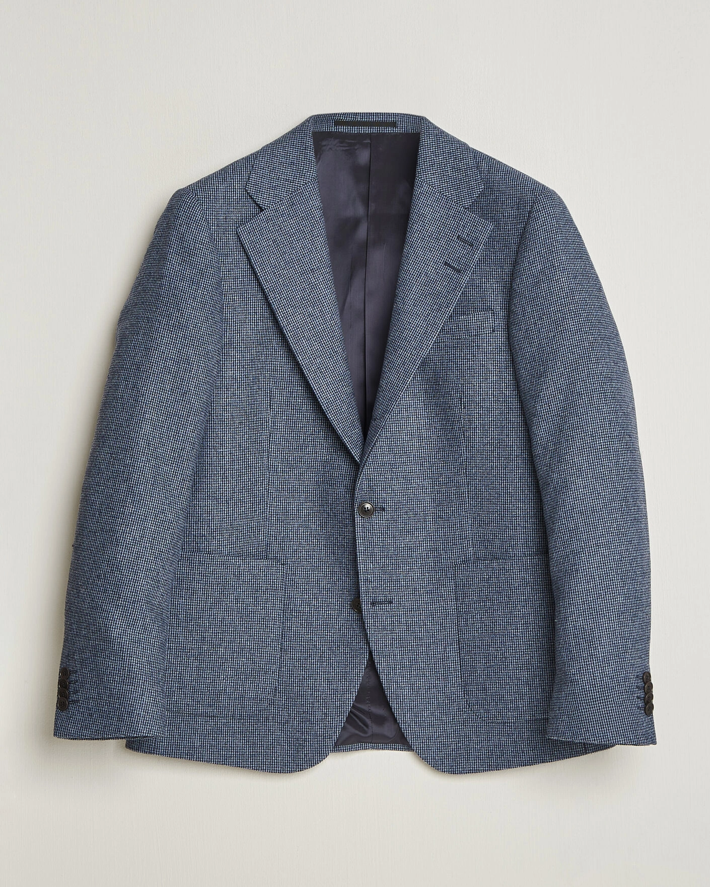 Herr | Kavajer | Tiger of Sweden | Easer Wool Pepita Blazer Iron Haze