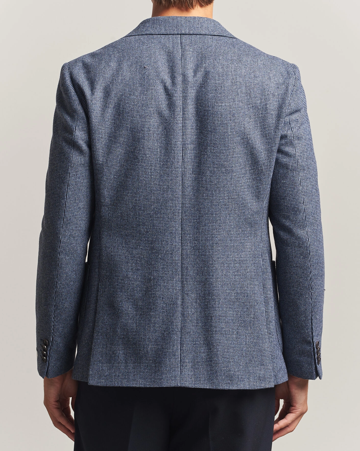 Herr | Kavajer | Tiger of Sweden | Easer Wool Pepita Blazer Iron Haze