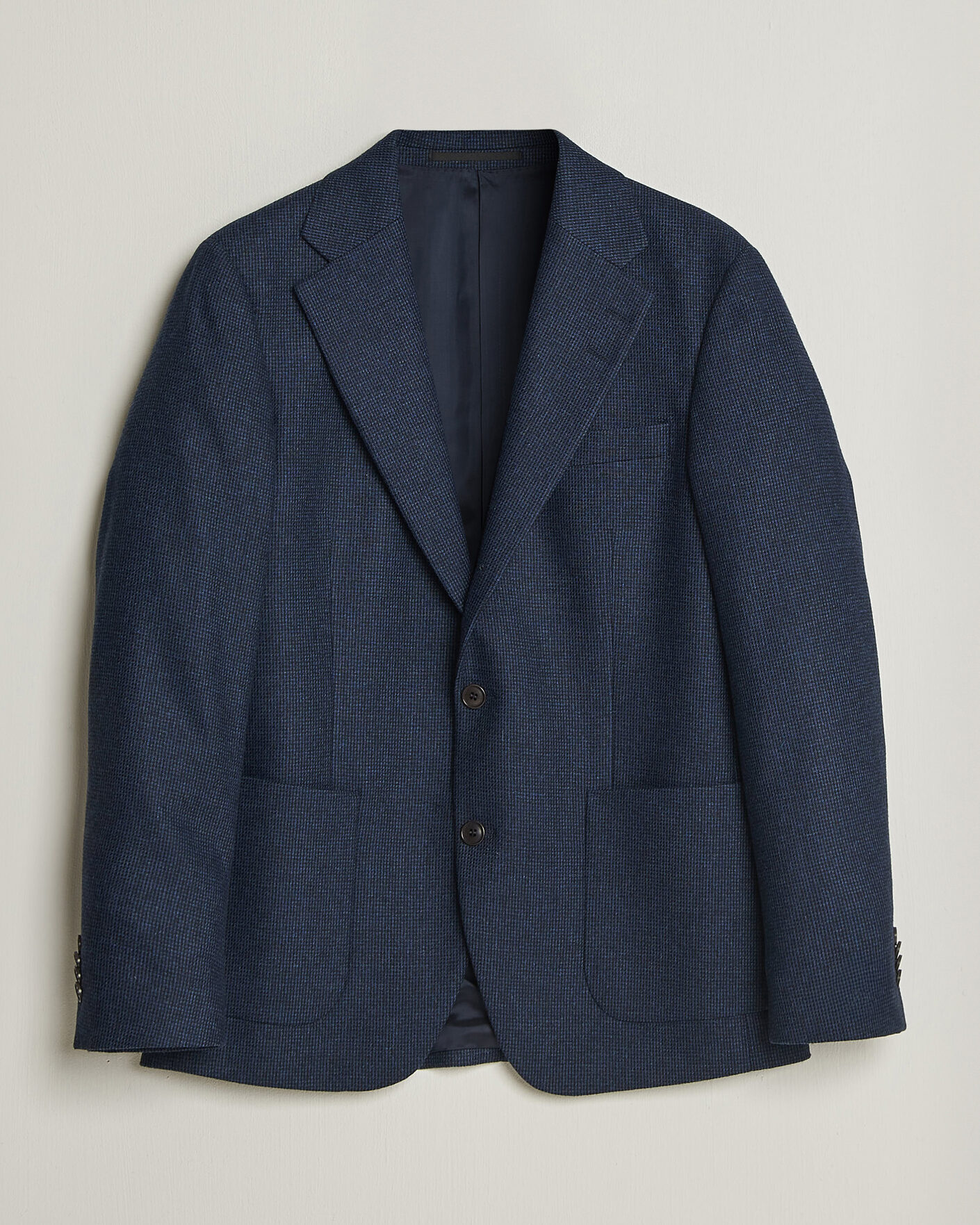 Herr | Kavajer | Tiger of Sweden | Easer Wool Pepita Blazer Sea