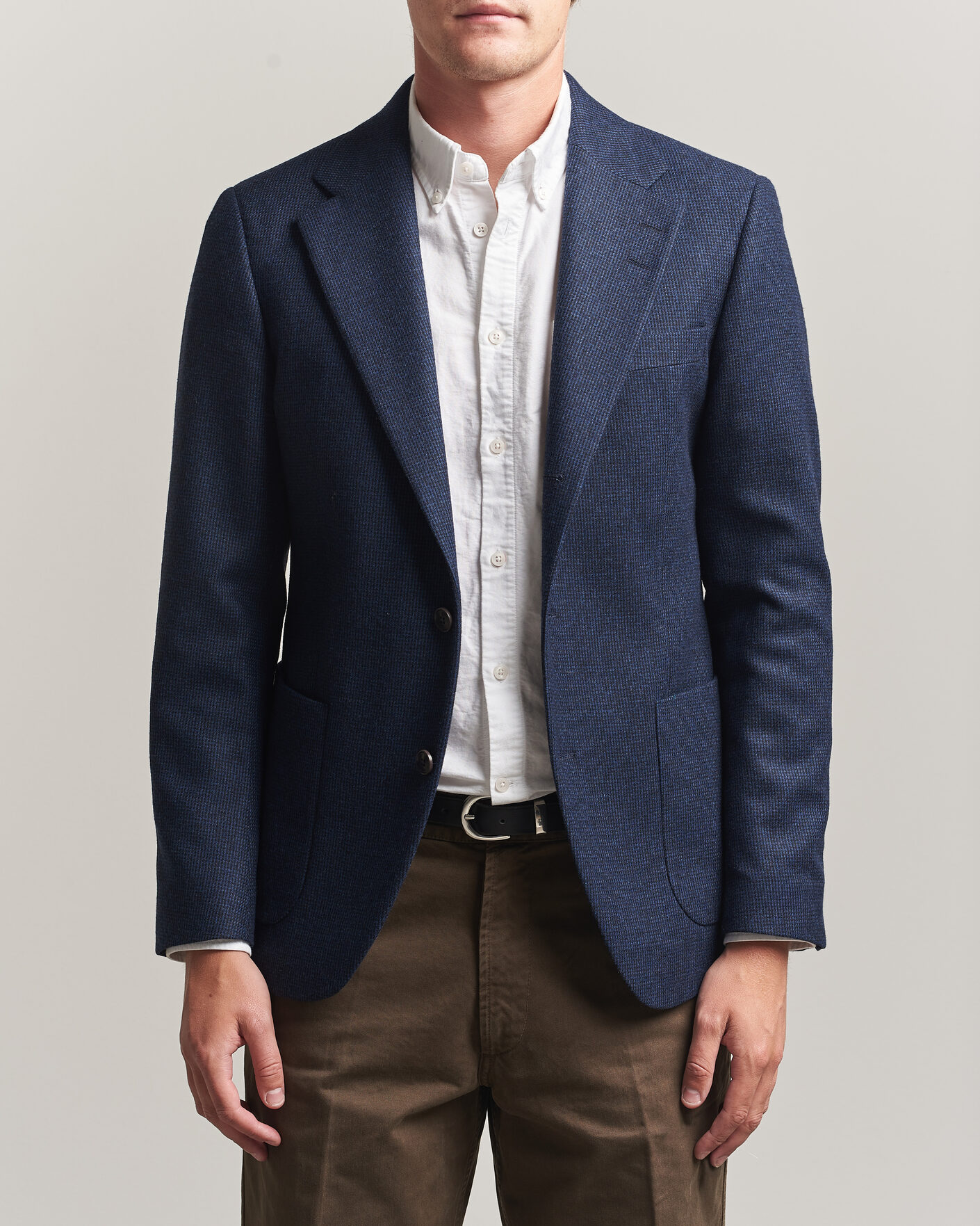 Herr | Kavajer | Tiger of Sweden | Easer Wool Pepita Blazer Sea