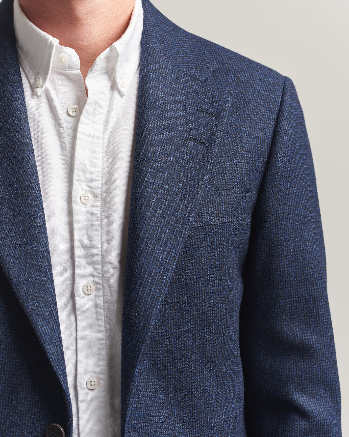 Herr | Kavajer | Tiger of Sweden | Easer Wool Pepita Blazer Sea