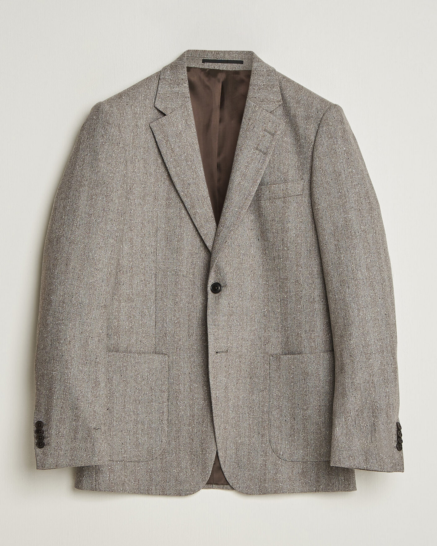 Herr | Kavajer | Tiger of Sweden | Justin Wool Donegal Suit Blazer Dark Stone