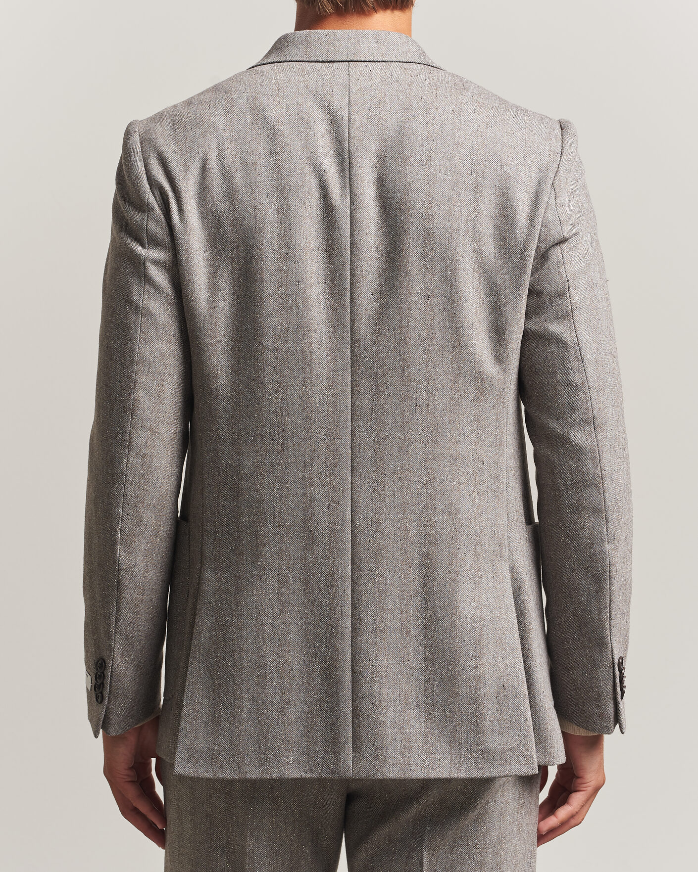 Herr | Kavajer | Tiger of Sweden | Justin Wool Donegal Suit Blazer Dark Stone