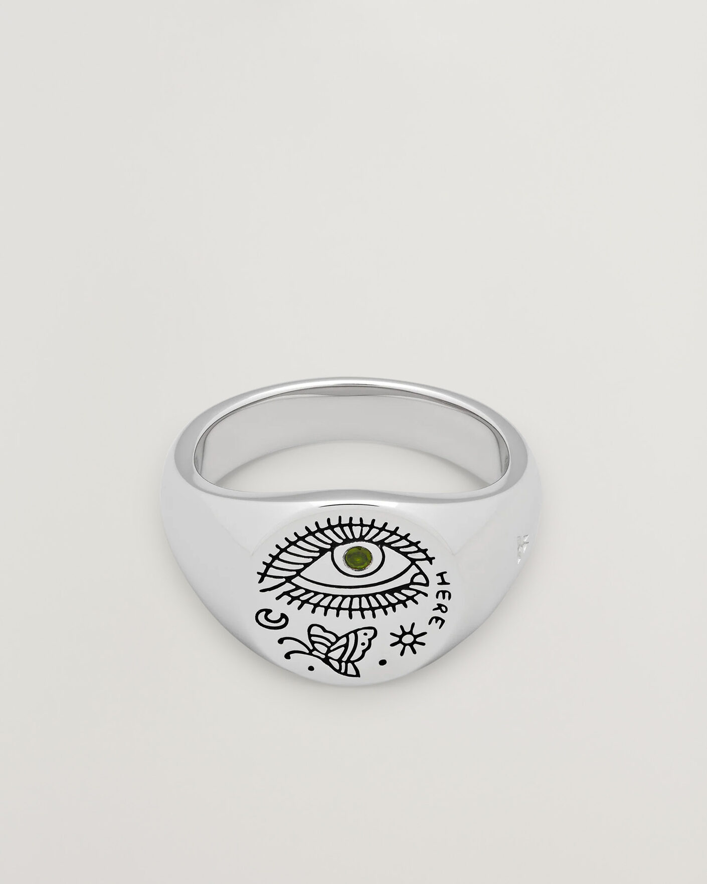 Herr | Smycken | Tom Wood | Butterfly Ring Silver